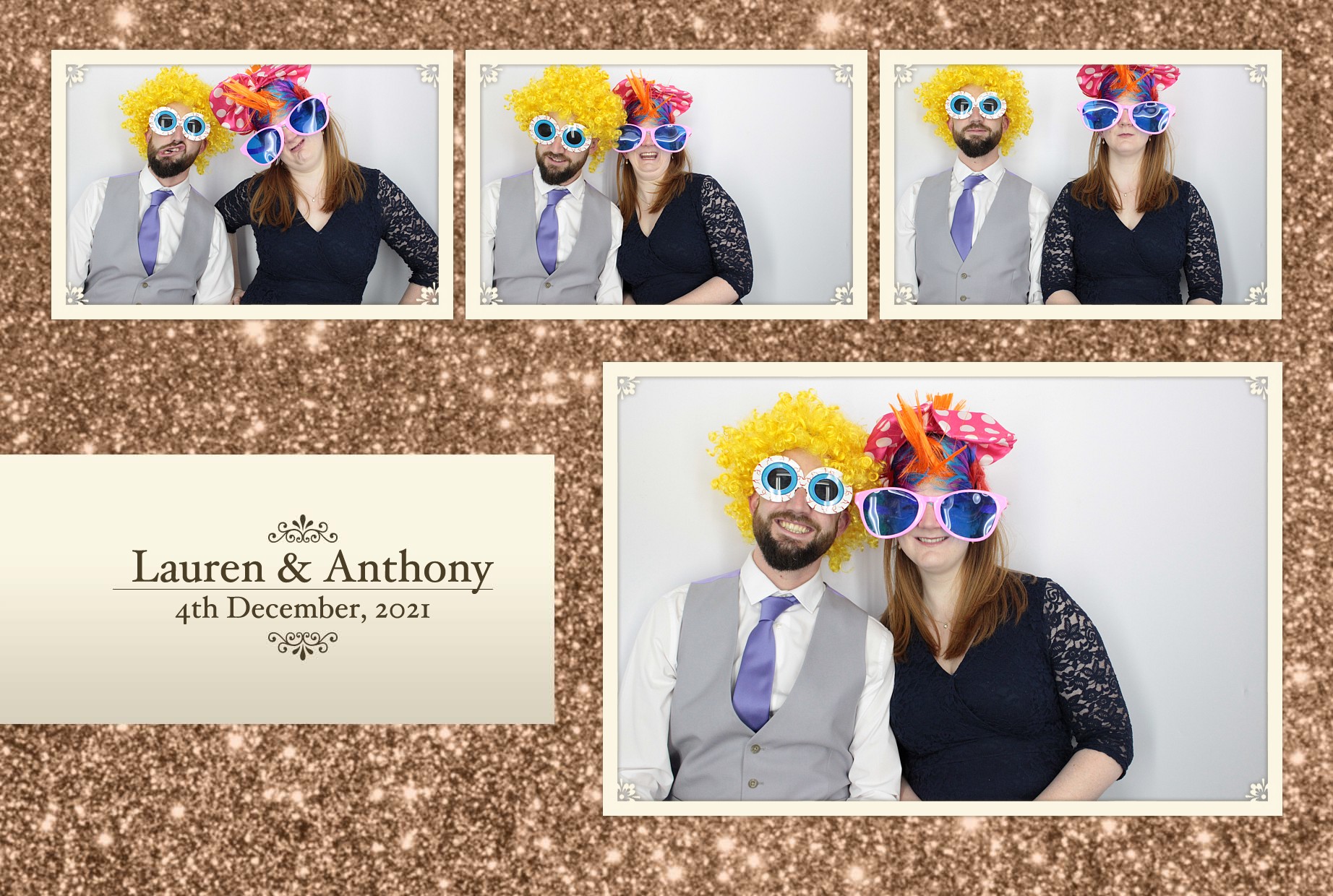 Lauren & Anthony's Wedding  | View more photos from the event at gallery.myphotoboothexperience.co.uk/u/MyPhotoBoothExperienceLtd/Lauren-Anthonys-Wedding