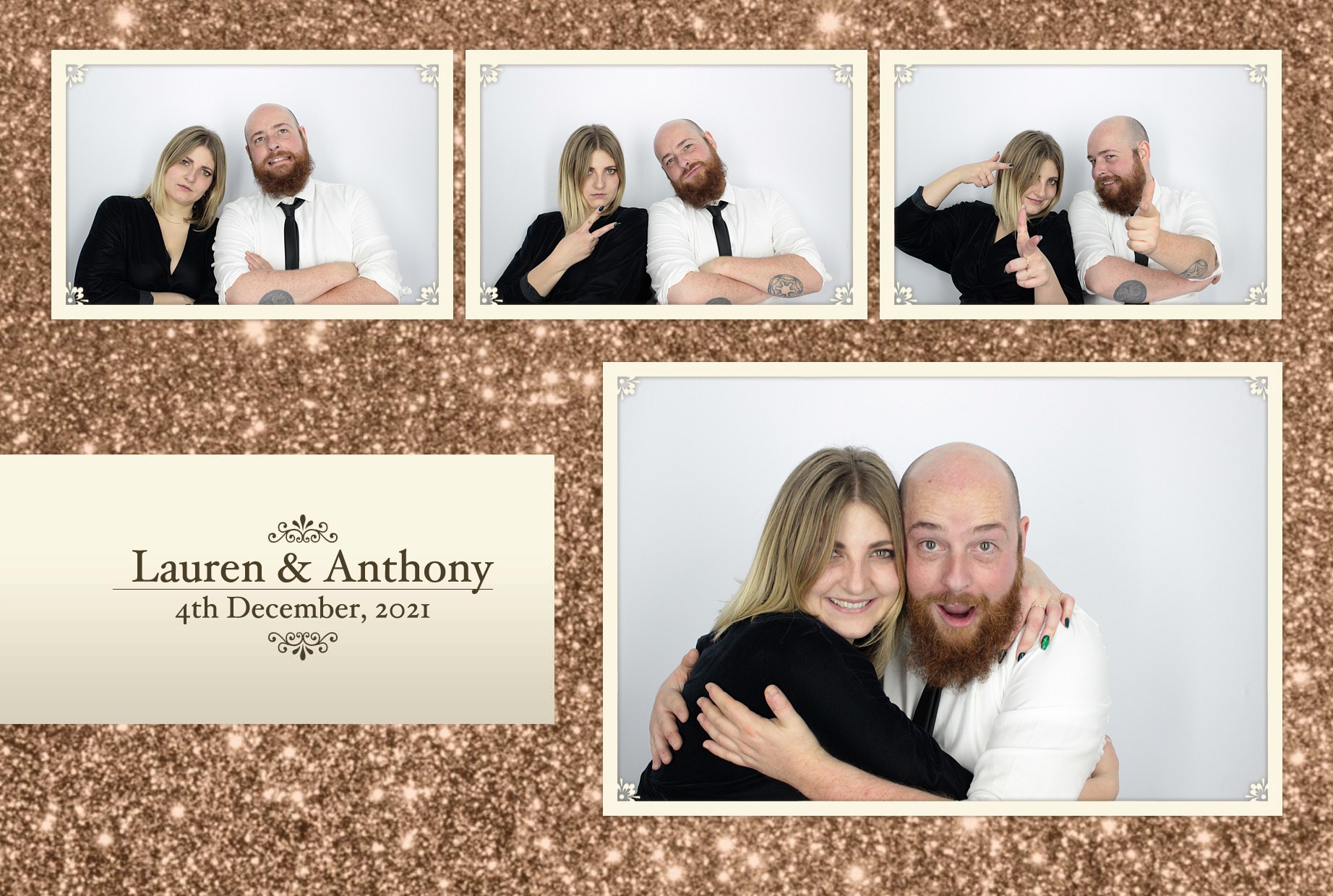Lauren & Anthony's Wedding  | View more photos from the event at gallery.myphotoboothexperience.co.uk/u/MyPhotoBoothExperienceLtd/Lauren-Anthonys-Wedding