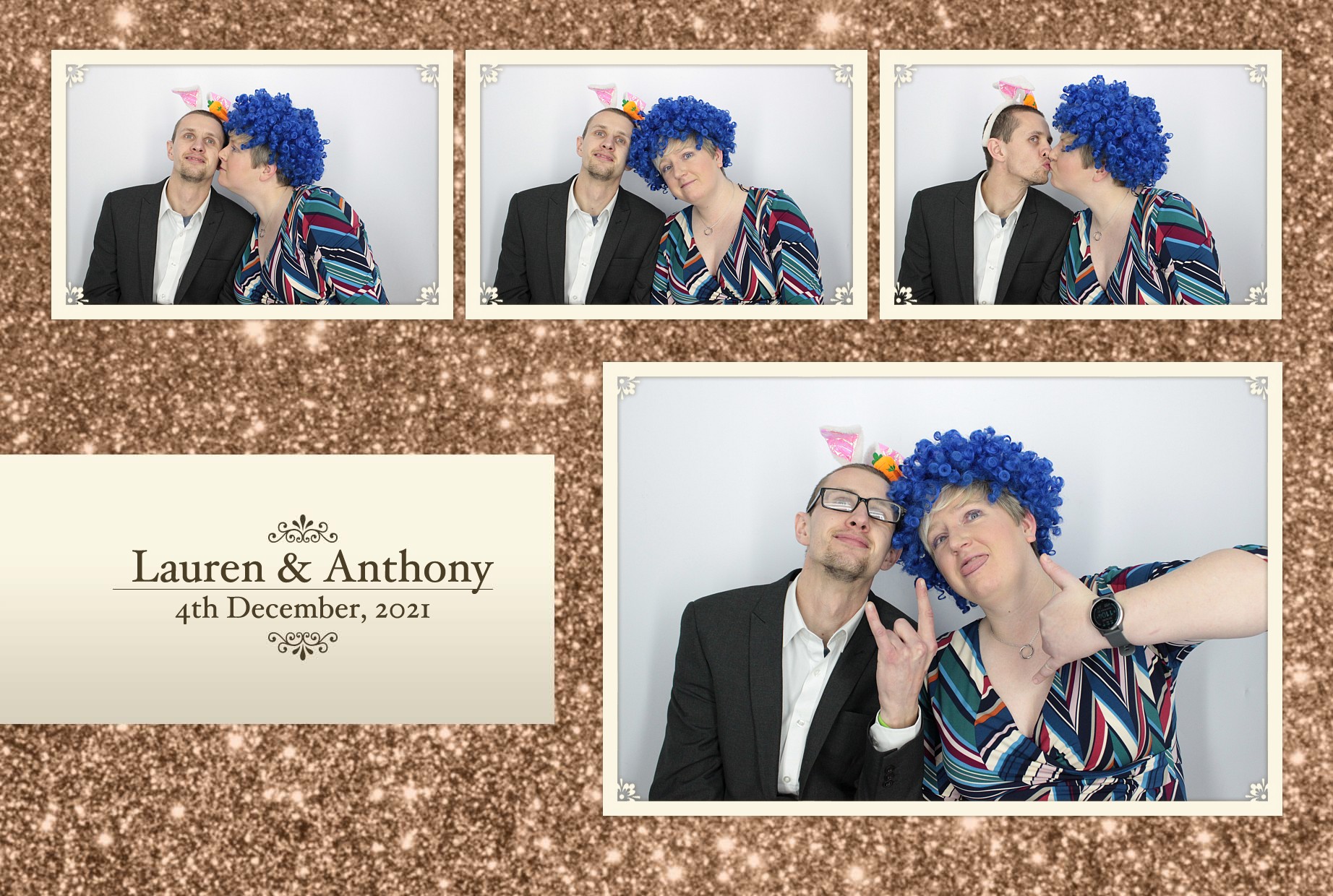 Lauren & Anthony's Wedding  | View more photos from the event at gallery.myphotoboothexperience.co.uk/u/MyPhotoBoothExperienceLtd/Lauren-Anthonys-Wedding