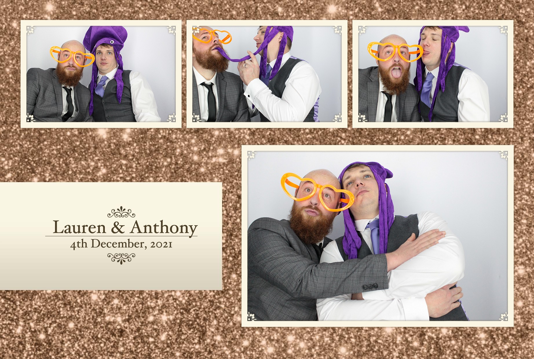 Lauren & Anthony's Wedding  | View more photos from the event at gallery.myphotoboothexperience.co.uk/u/MyPhotoBoothExperienceLtd/Lauren-Anthonys-Wedding
