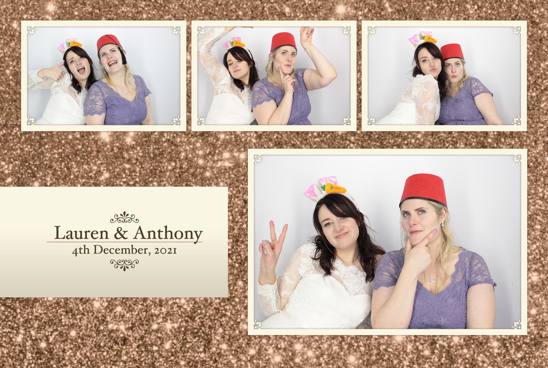 Lauren & Anthony's Wedding  | View more photos from the event at gallery.myphotoboothexperience.co.uk/u/MyPhotoBoothExperienceLtd/Lauren-Anthonys-Wedding