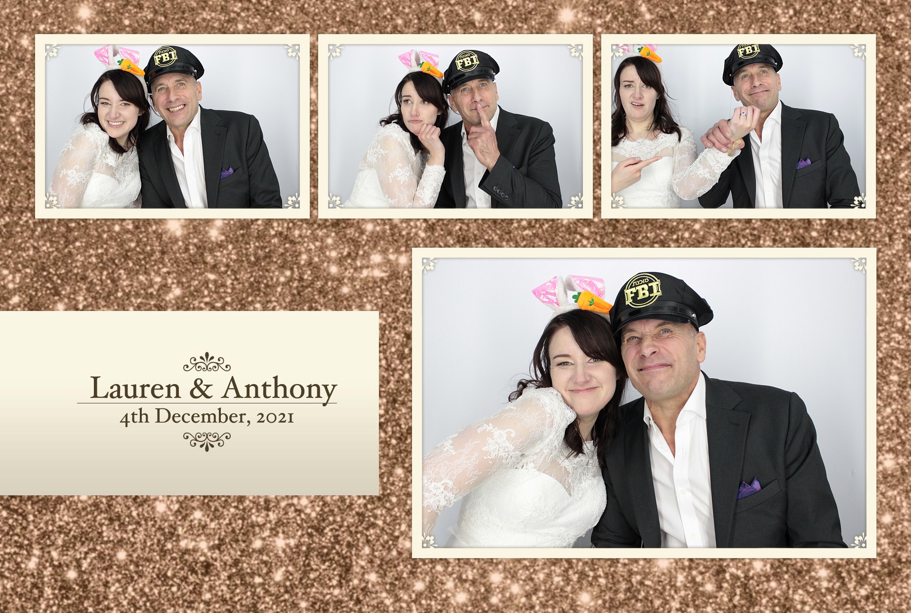 Lauren & Anthony's Wedding  | View more photos from the event at gallery.myphotoboothexperience.co.uk/u/MyPhotoBoothExperienceLtd/Lauren-Anthonys-Wedding