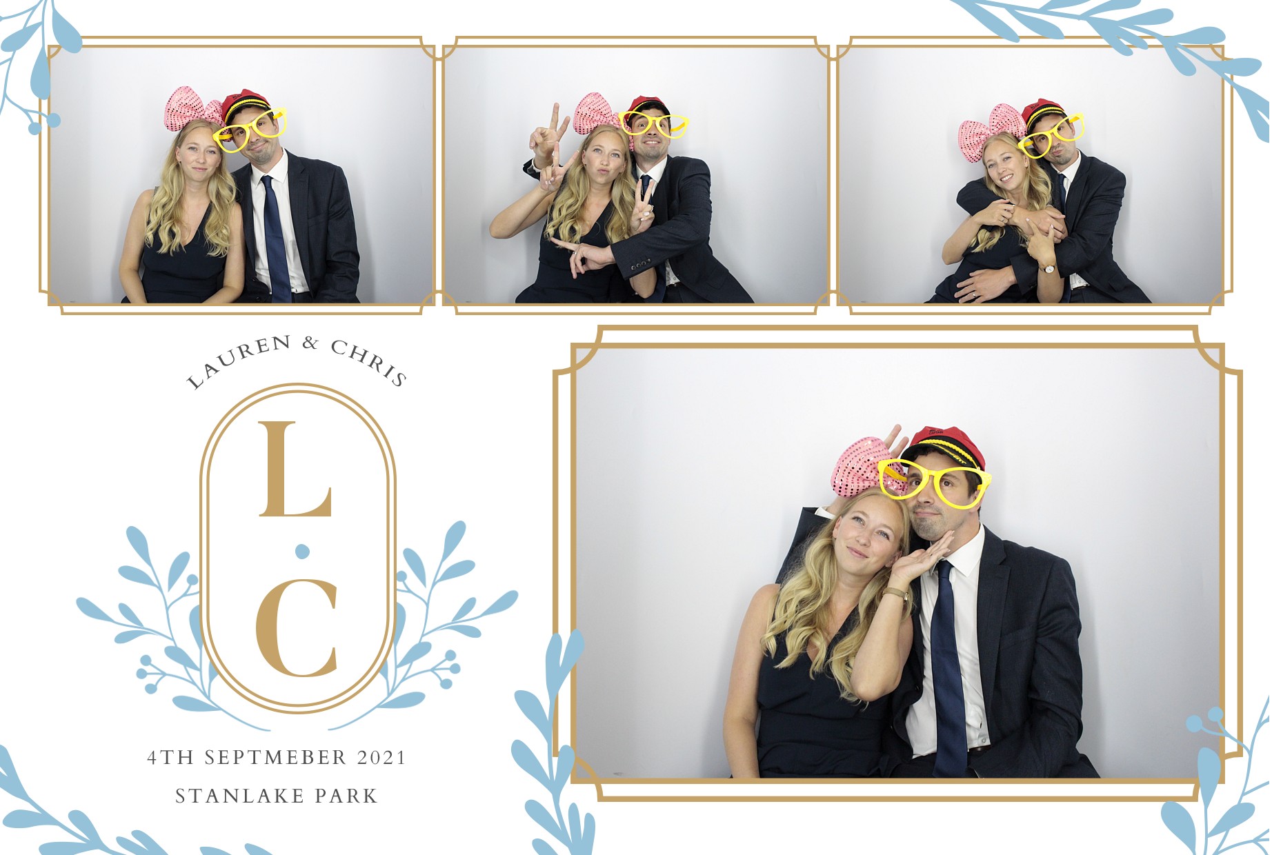 Lauren and Chris's Wedding  | View more photos from the event at gallery.myphotoboothexperience.co.uk/u/MyPhotoBoothExperienceLtd/Lauren-and-Chriss-Wedding