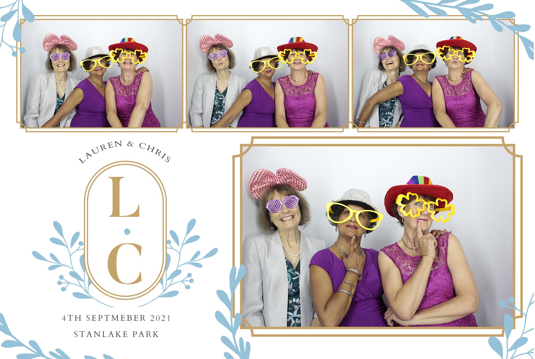 Lauren and Chris's Wedding  | View more photos from the event at gallery.myphotoboothexperience.co.uk/u/MyPhotoBoothExperienceLtd/Lauren-and-Chriss-Wedding