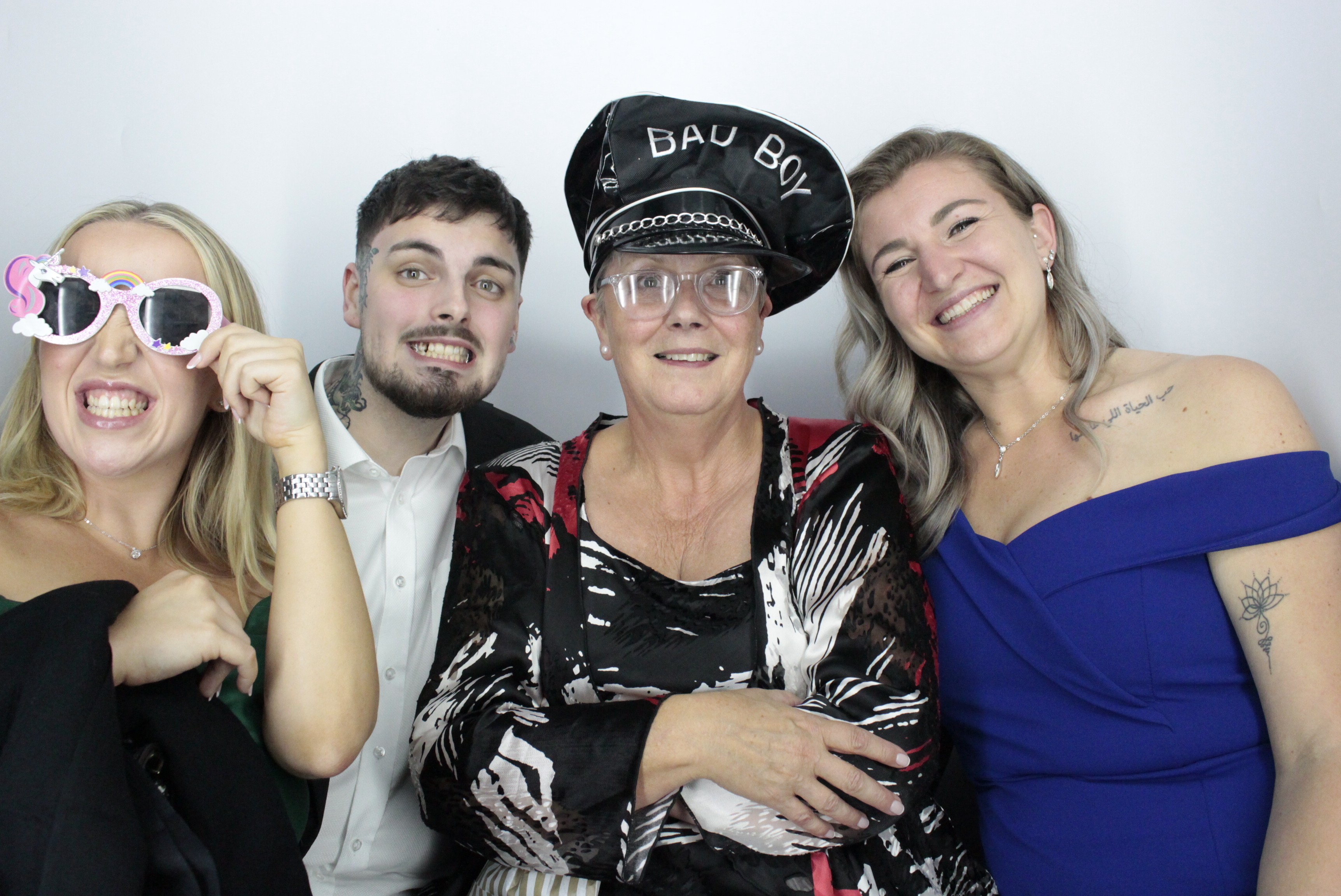 Lauren and Chris's Wedding  | View more photos from the event at gallery.myphotoboothexperience.co.uk/u/MyPhotoBoothExperienceLtd/Lauren-and-Chriss-Wedding