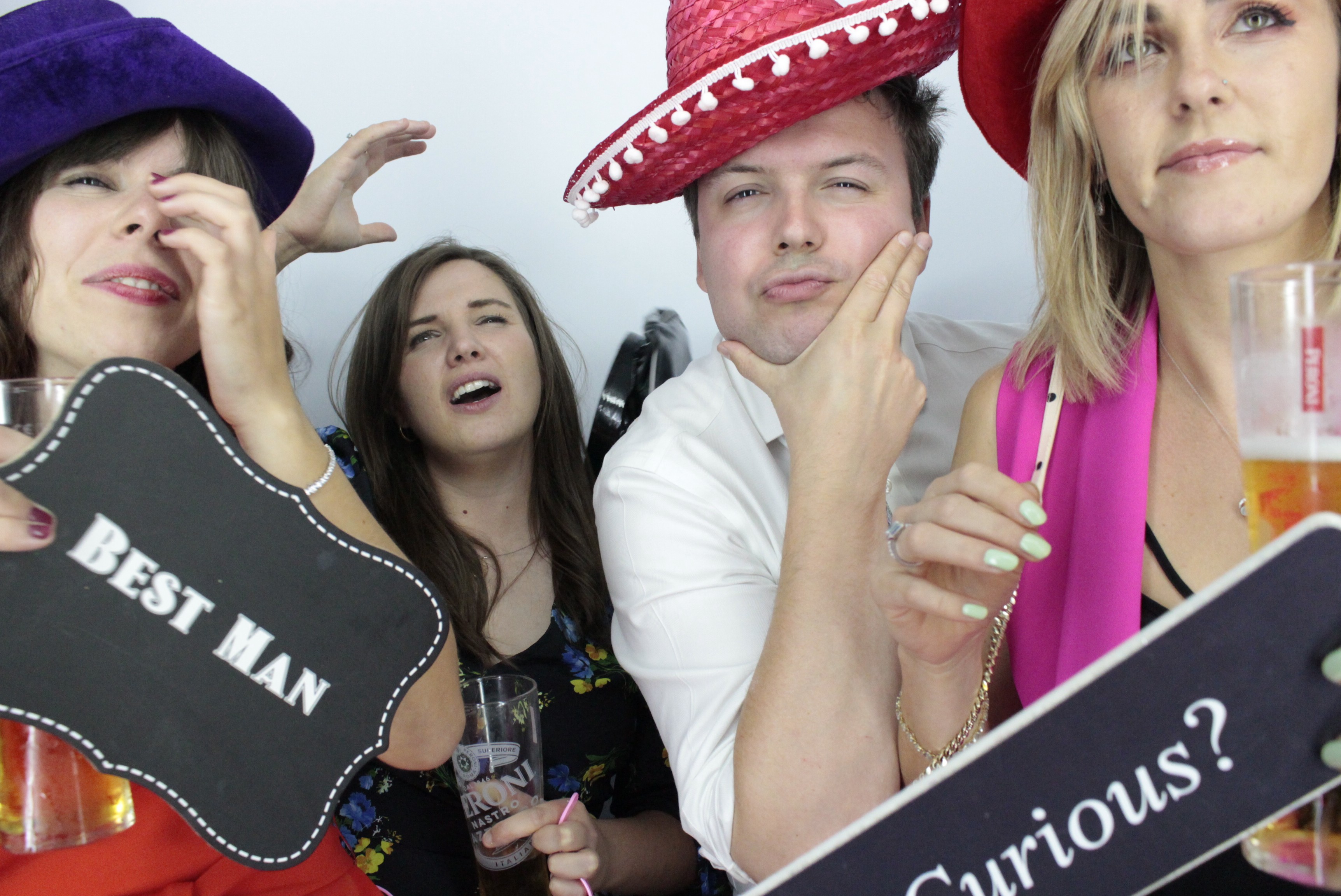 Lauren and Chris's Wedding  | View more photos from the event at gallery.myphotoboothexperience.co.uk/u/MyPhotoBoothExperienceLtd/Lauren-and-Chriss-Wedding