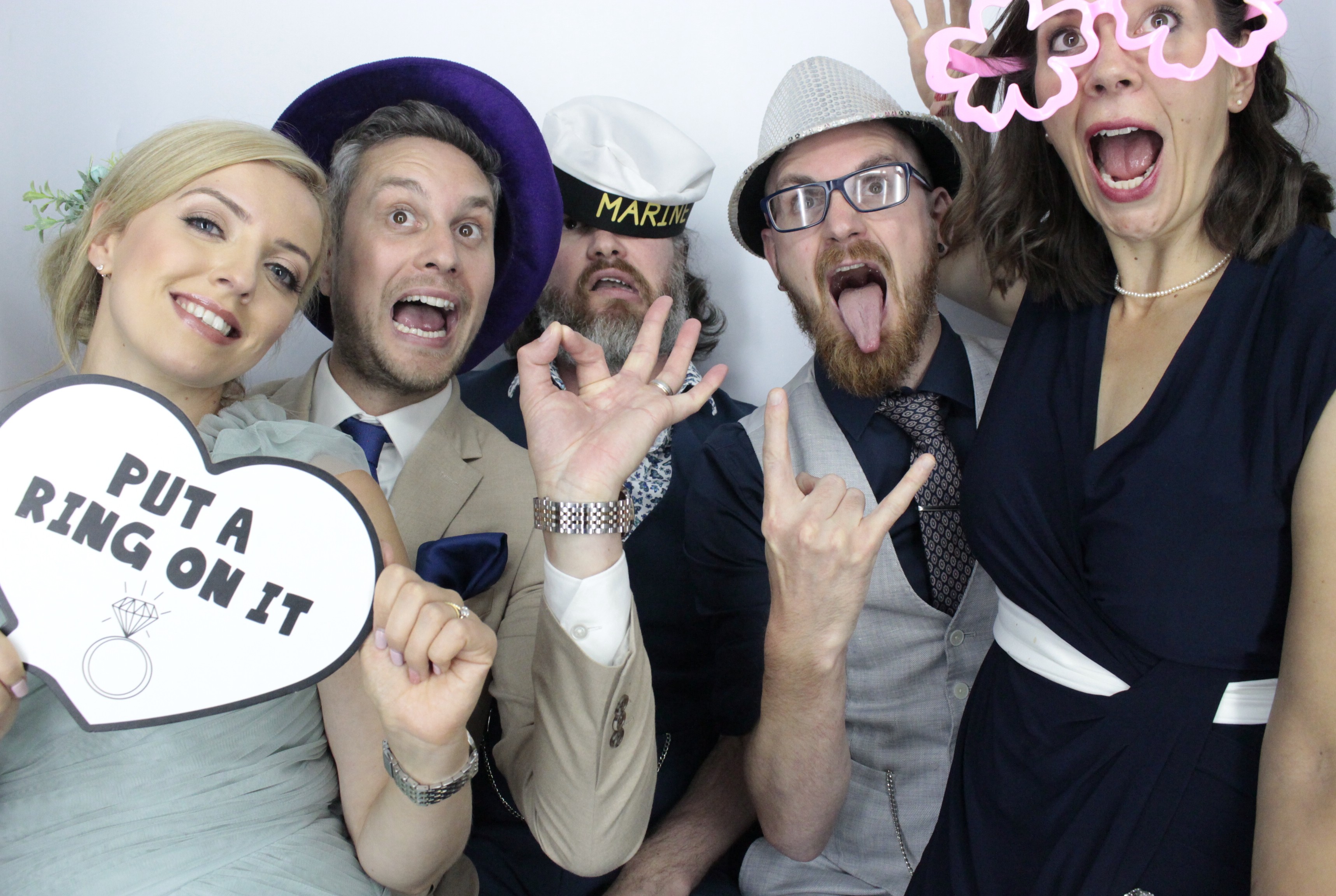 Lauren and Chris's Wedding  | View more photos from the event at gallery.myphotoboothexperience.co.uk/u/MyPhotoBoothExperienceLtd/Lauren-and-Chriss-Wedding