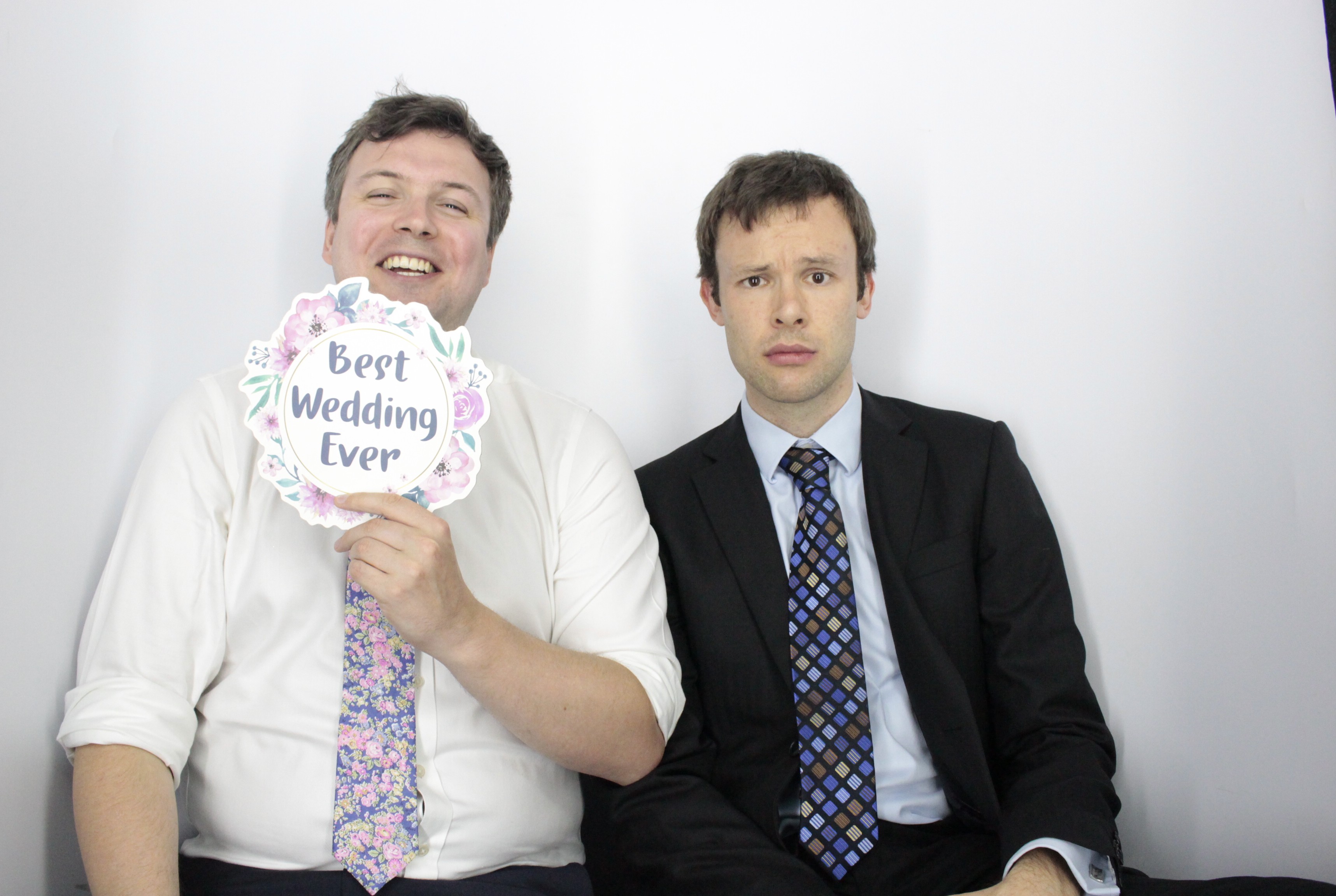Lauren and Chris's Wedding  | View more photos from the event at gallery.myphotoboothexperience.co.uk/u/MyPhotoBoothExperienceLtd/Lauren-and-Chriss-Wedding