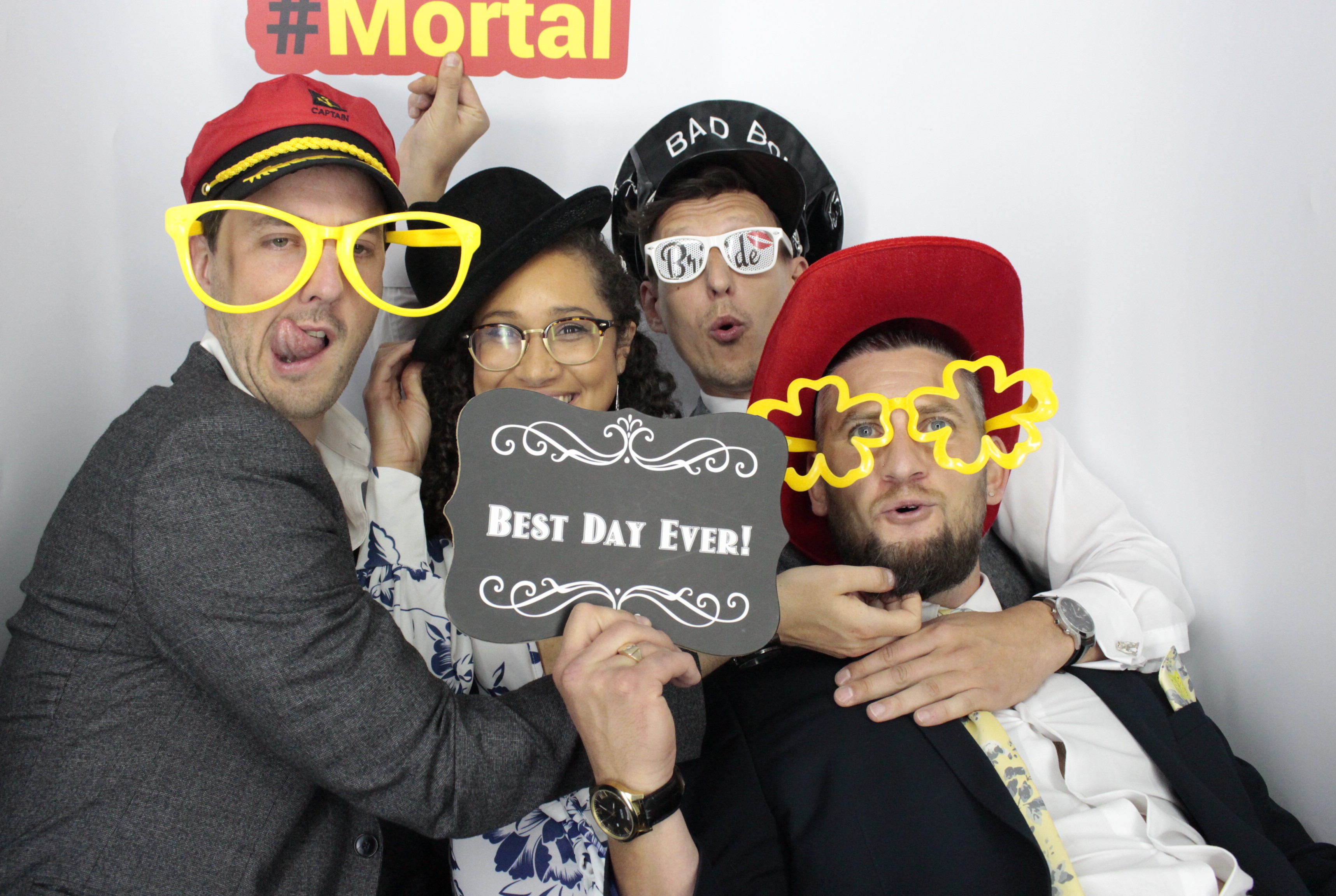 Lauren and Chris's Wedding  | View more photos from the event at gallery.myphotoboothexperience.co.uk/u/MyPhotoBoothExperienceLtd/Lauren-and-Chriss-Wedding