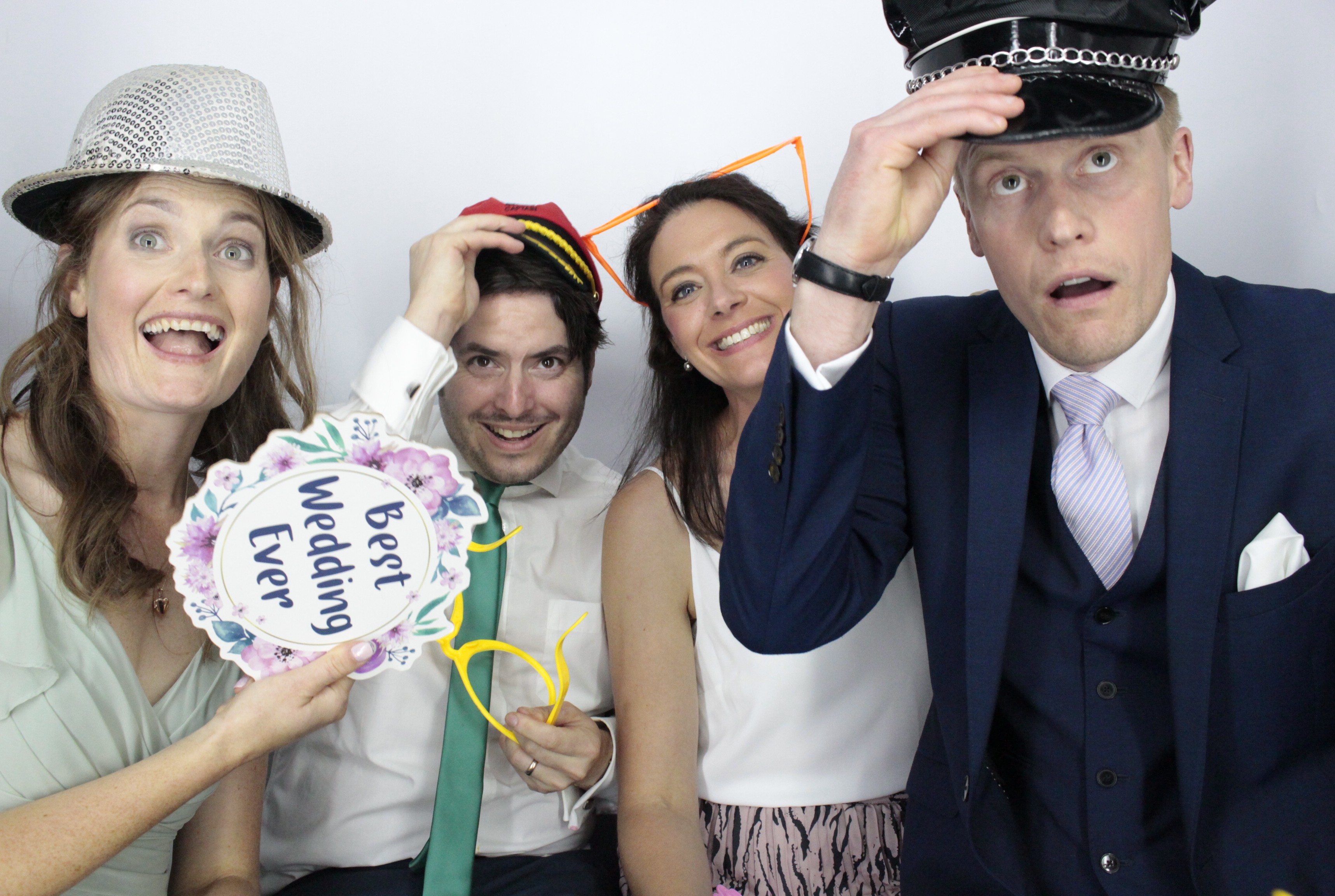 Lauren and Chris's Wedding  | View more photos from the event at gallery.myphotoboothexperience.co.uk/u/MyPhotoBoothExperienceLtd/Lauren-and-Chriss-Wedding