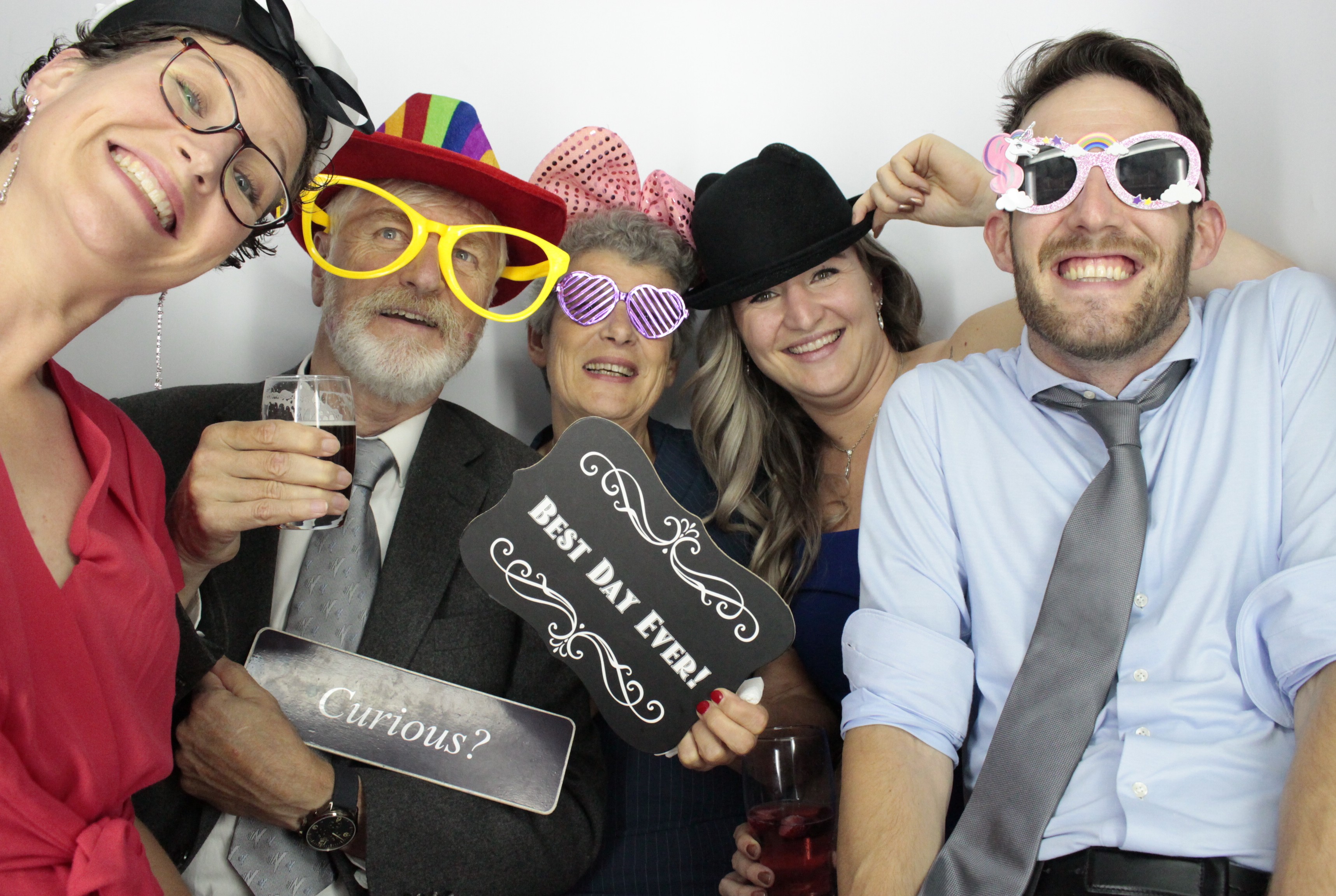 Lauren and Chris's Wedding  | View more photos from the event at gallery.myphotoboothexperience.co.uk/u/MyPhotoBoothExperienceLtd/Lauren-and-Chriss-Wedding