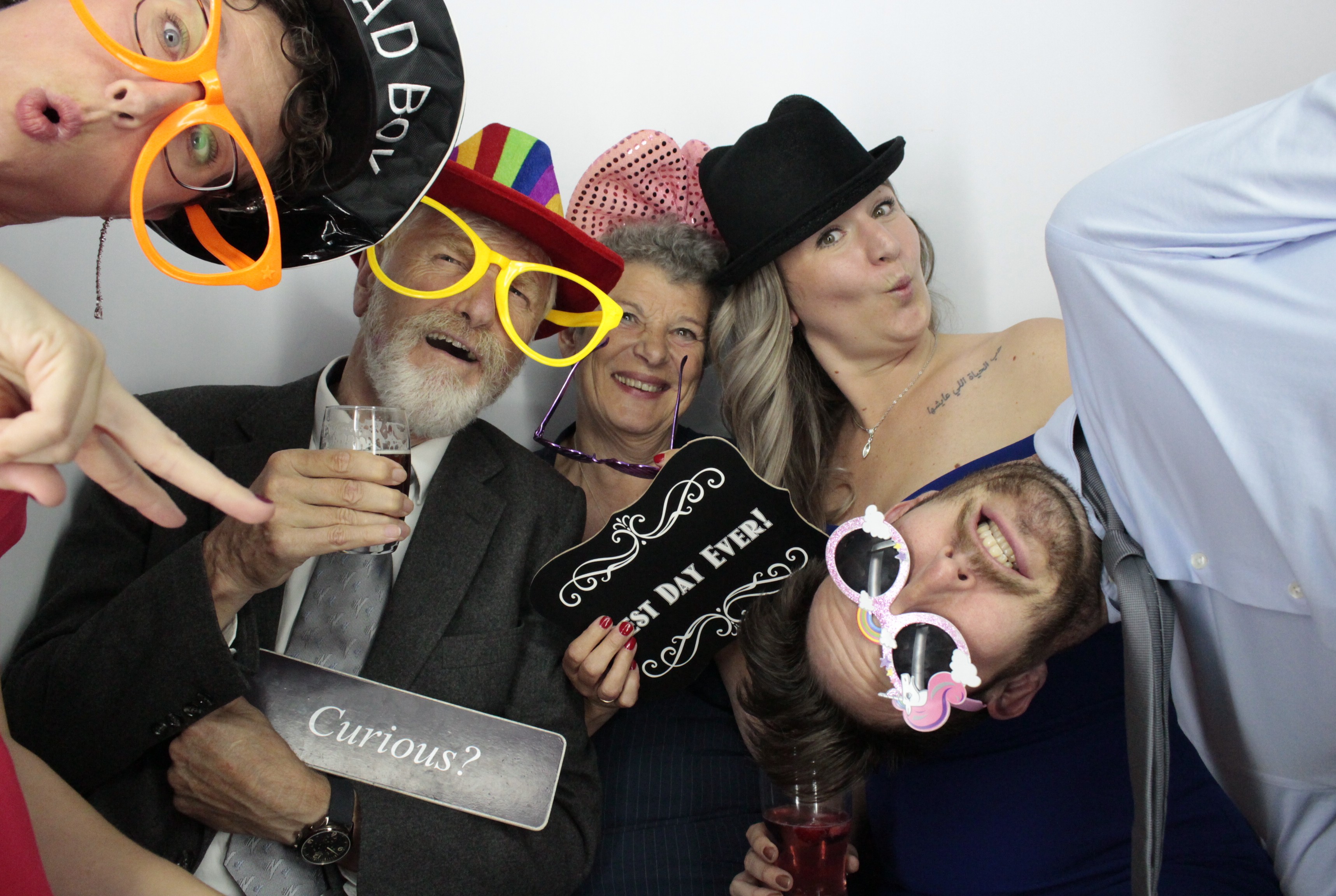 Lauren and Chris's Wedding  | View more photos from the event at gallery.myphotoboothexperience.co.uk/u/MyPhotoBoothExperienceLtd/Lauren-and-Chriss-Wedding