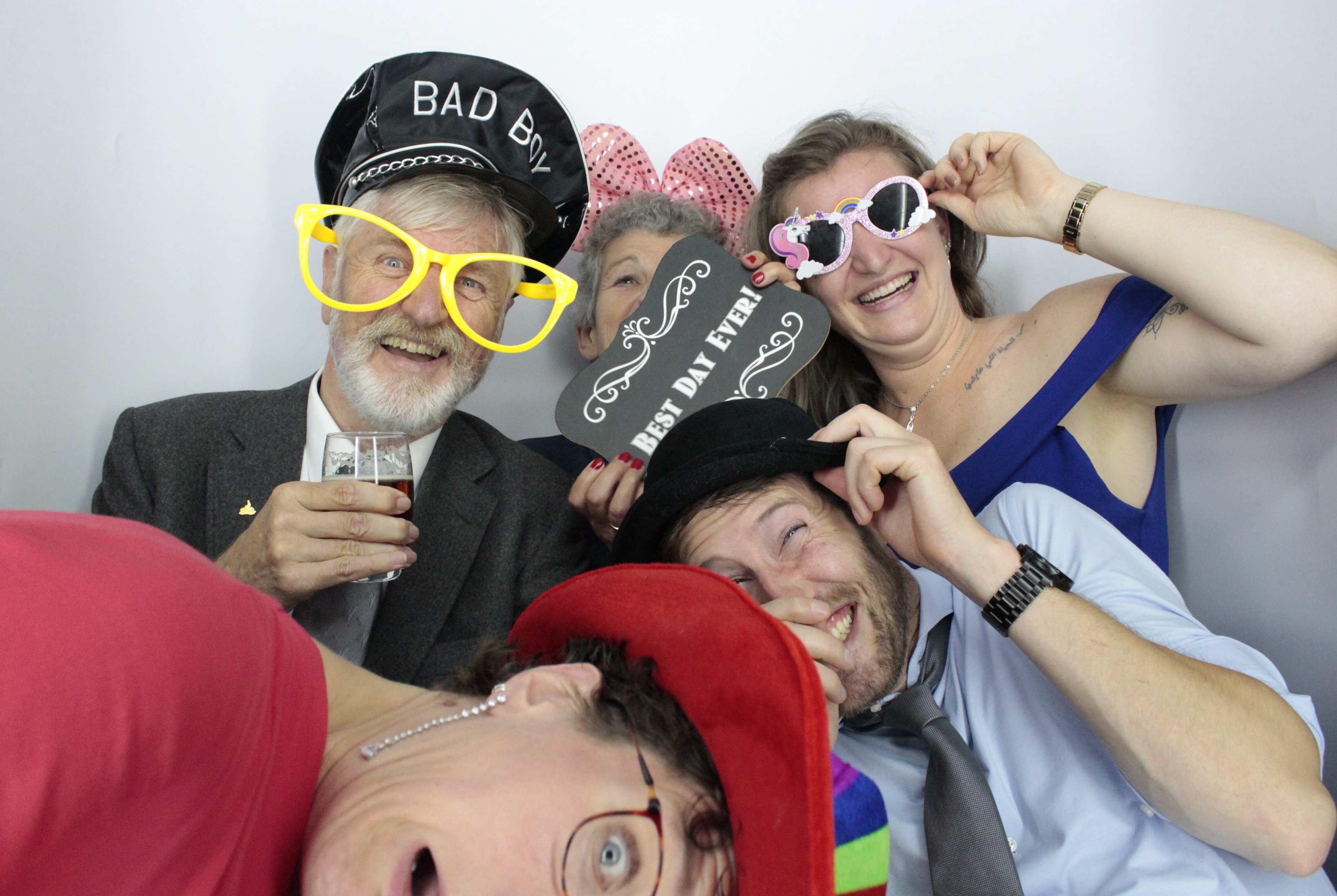 Lauren and Chris's Wedding  | View more photos from the event at gallery.myphotoboothexperience.co.uk/u/MyPhotoBoothExperienceLtd/Lauren-and-Chriss-Wedding