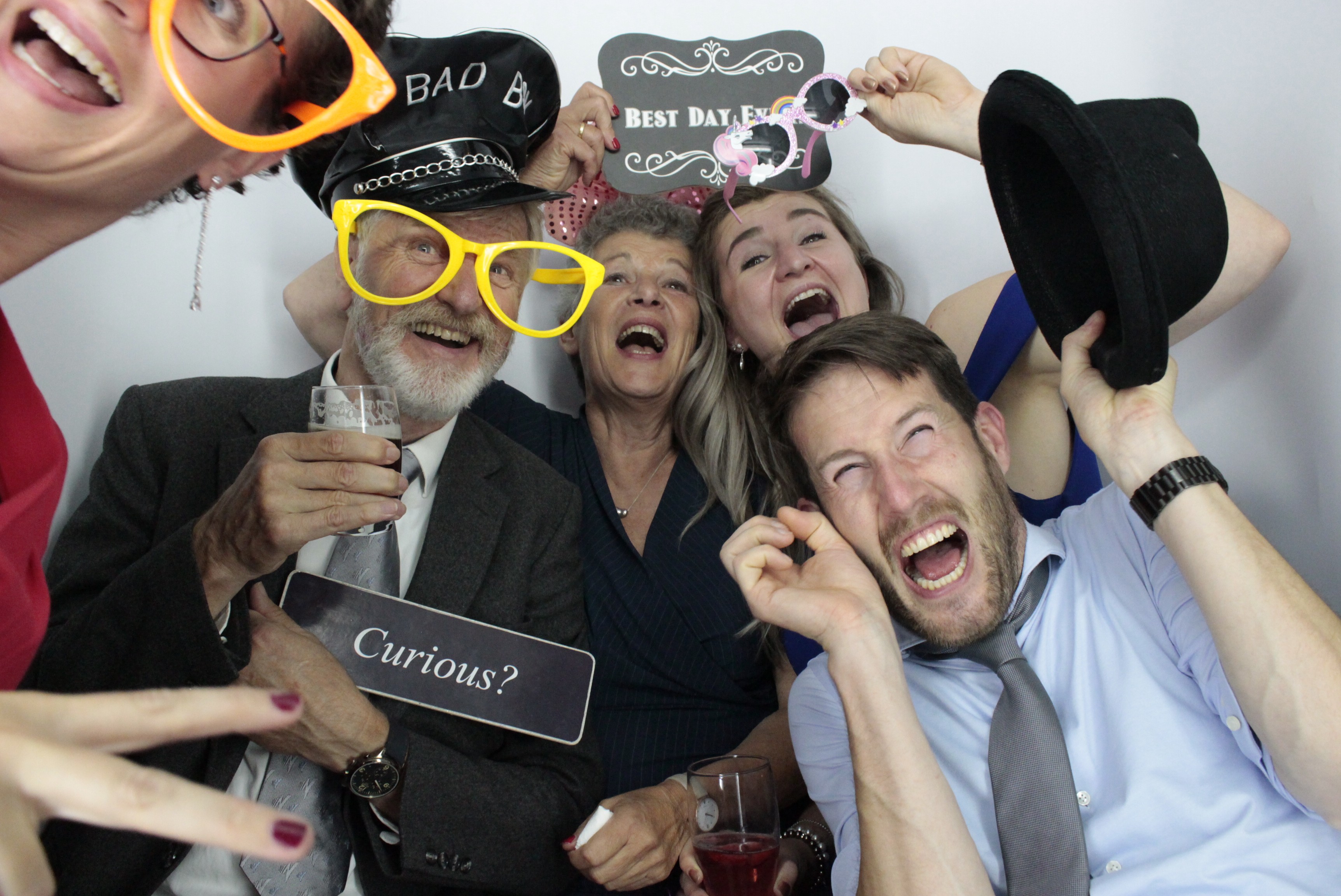 Lauren and Chris's Wedding  | View more photos from the event at gallery.myphotoboothexperience.co.uk/u/MyPhotoBoothExperienceLtd/Lauren-and-Chriss-Wedding