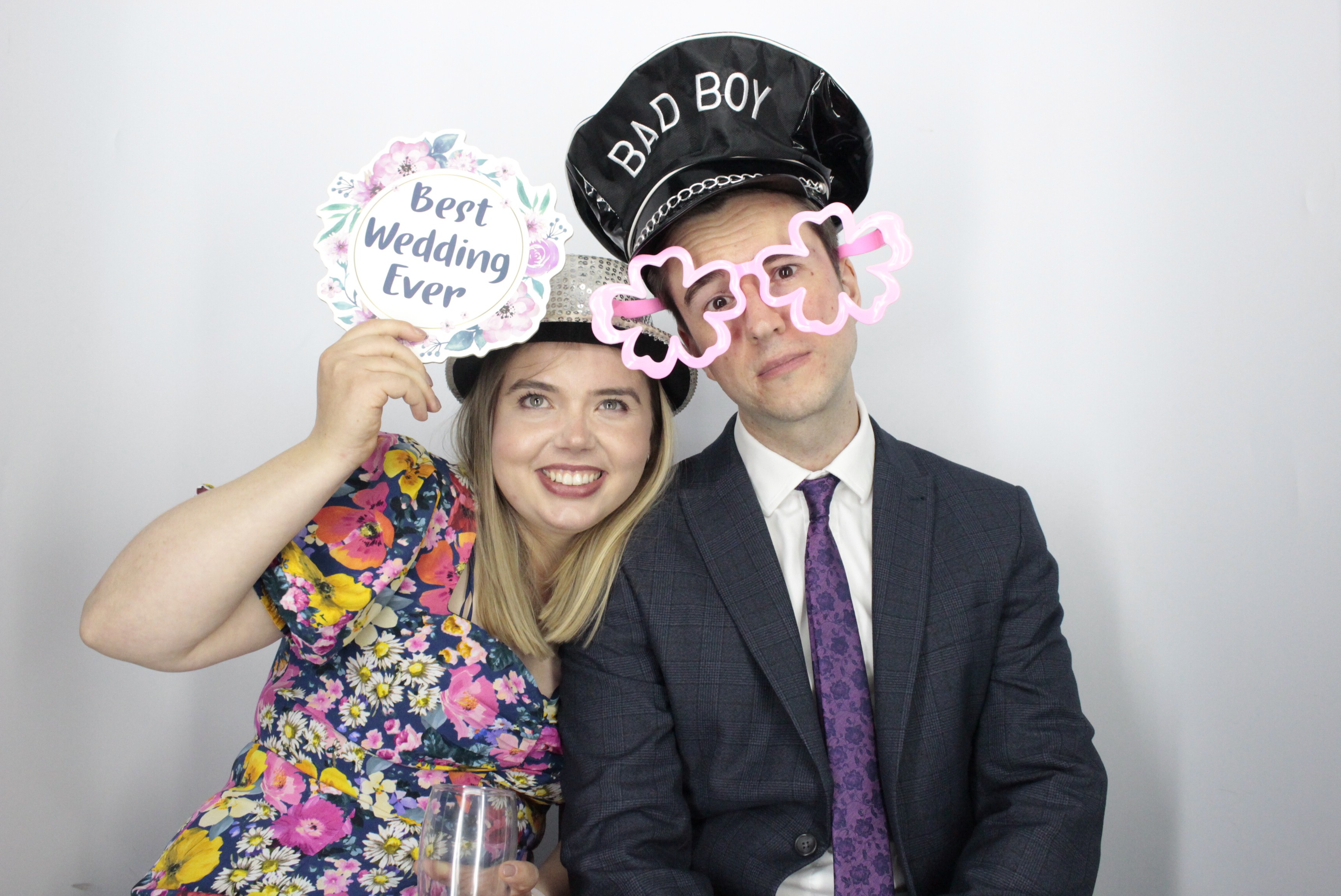 Lauren and Chris's Wedding  | View more photos from the event at gallery.myphotoboothexperience.co.uk/u/MyPhotoBoothExperienceLtd/Lauren-and-Chriss-Wedding