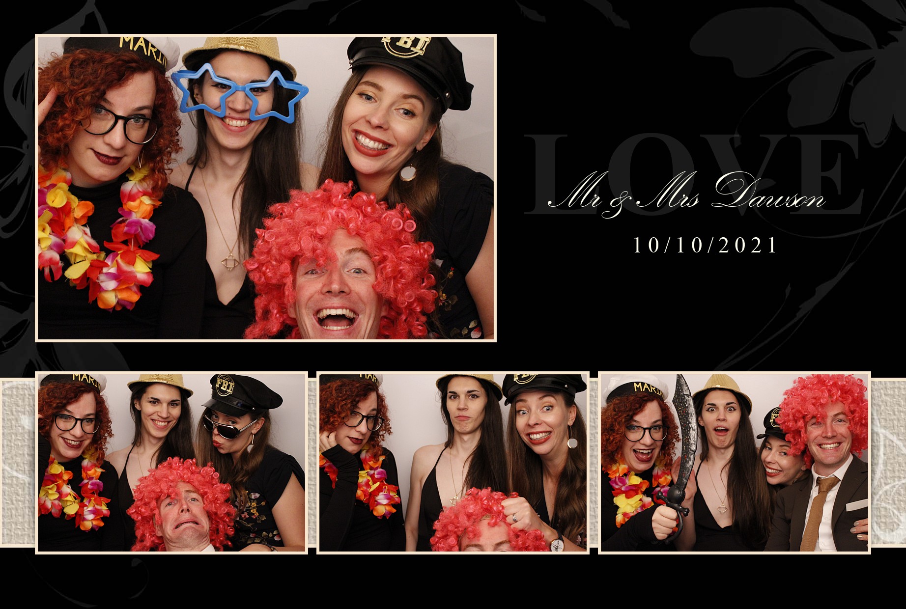 Lily and Rob's Wedding | View more photos from the event at gallery.myphotoboothexperience.co.uk/u/MyPhotoBoothExperienceLtd/Lily-and-Robs-Wedding