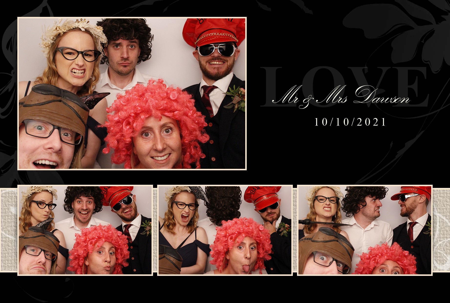 Lily and Rob's Wedding | View more photos from the event at gallery.myphotoboothexperience.co.uk/u/MyPhotoBoothExperienceLtd/Lily-and-Robs-Wedding