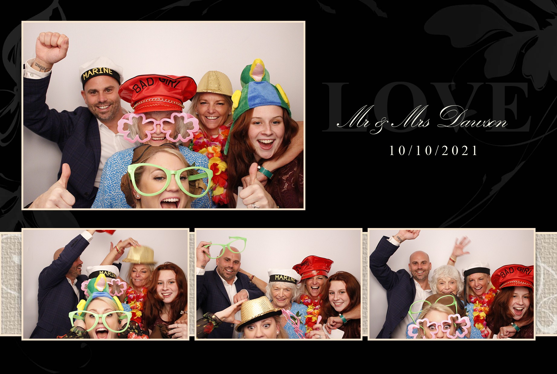 Lily and Rob's Wedding | View more photos from the event at gallery.myphotoboothexperience.co.uk/u/MyPhotoBoothExperienceLtd/Lily-and-Robs-Wedding