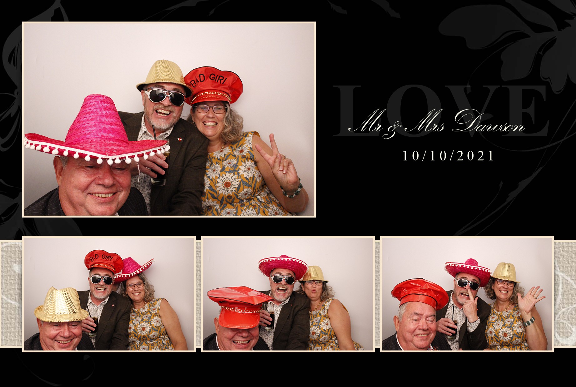 Lily and Rob's Wedding | View more photos from the event at gallery.myphotoboothexperience.co.uk/u/MyPhotoBoothExperienceLtd/Lily-and-Robs-Wedding