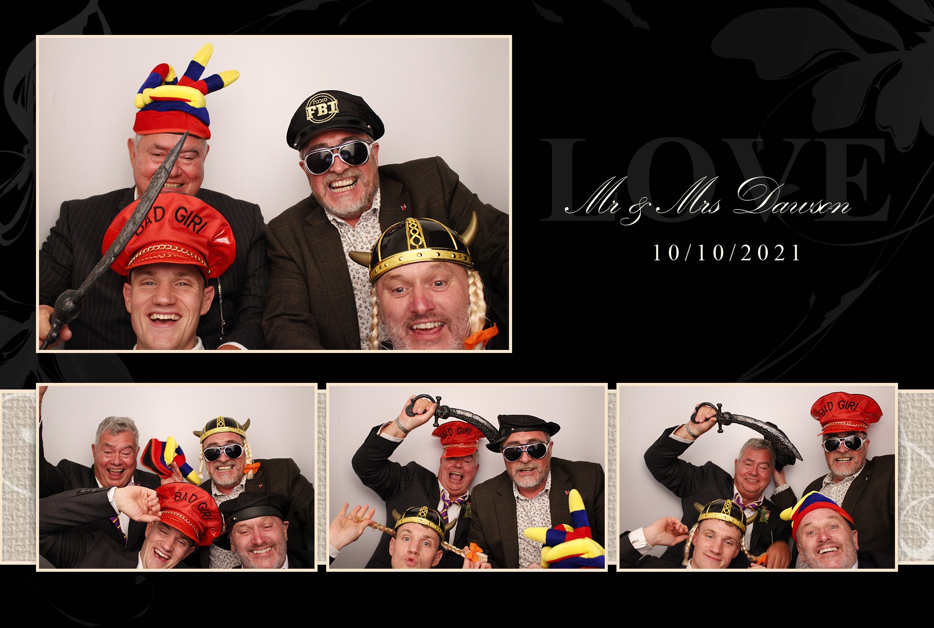 Lily and Rob's Wedding | View more photos from the event at gallery.myphotoboothexperience.co.uk/u/MyPhotoBoothExperienceLtd/Lily-and-Robs-Wedding