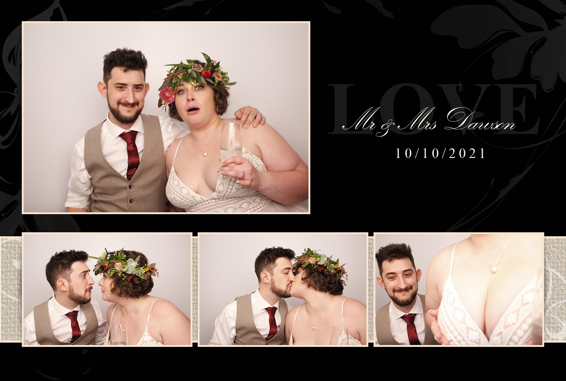 Lily and Rob's Wedding | View more photos from the event at gallery.myphotoboothexperience.co.uk/u/MyPhotoBoothExperienceLtd/Lily-and-Robs-Wedding