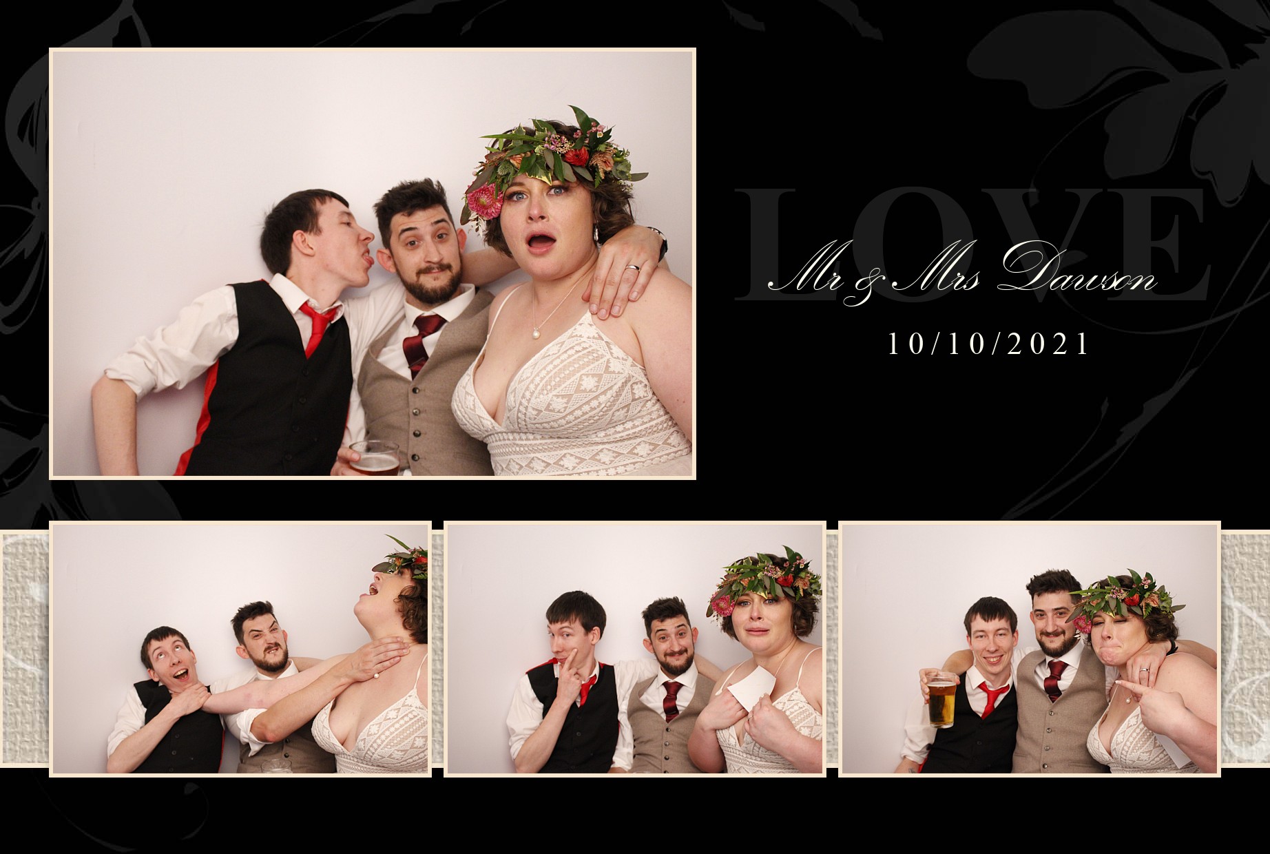 Lily and Rob's Wedding | View more photos from the event at gallery.myphotoboothexperience.co.uk/u/MyPhotoBoothExperienceLtd/Lily-and-Robs-Wedding