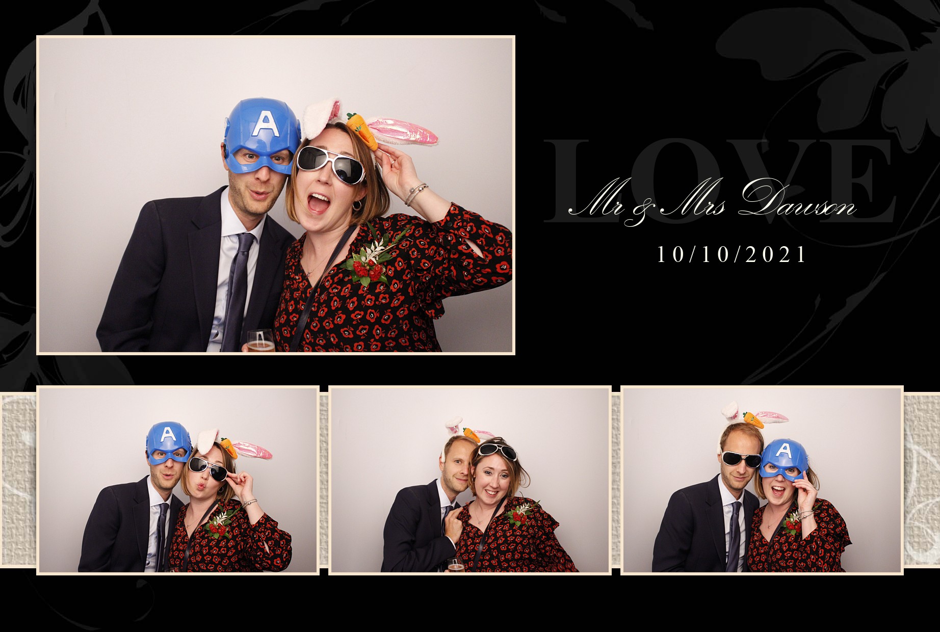 Lily and Rob's Wedding | View more photos from the event at gallery.myphotoboothexperience.co.uk/u/MyPhotoBoothExperienceLtd/Lily-and-Robs-Wedding