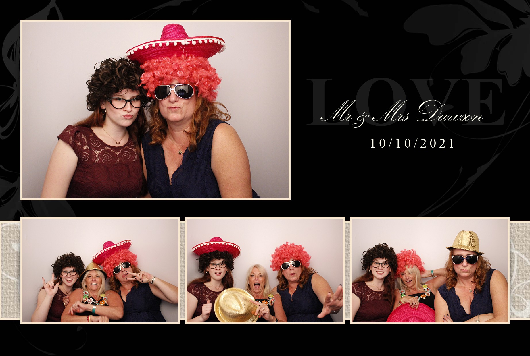 Lily and Rob's Wedding | View more photos from the event at gallery.myphotoboothexperience.co.uk/u/MyPhotoBoothExperienceLtd/Lily-and-Robs-Wedding