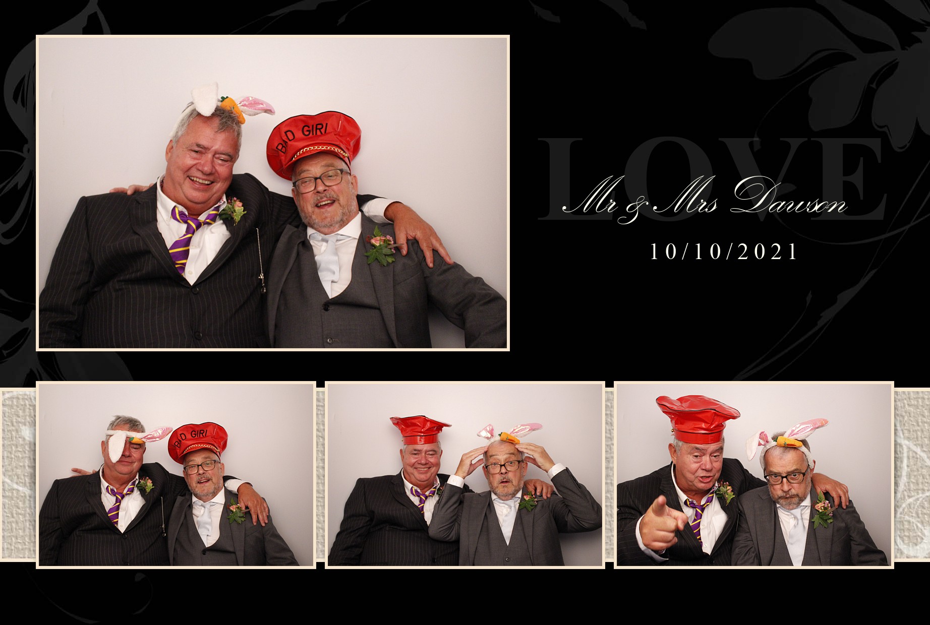 Lily and Rob's Wedding | View more photos from the event at gallery.myphotoboothexperience.co.uk/u/MyPhotoBoothExperienceLtd/Lily-and-Robs-Wedding