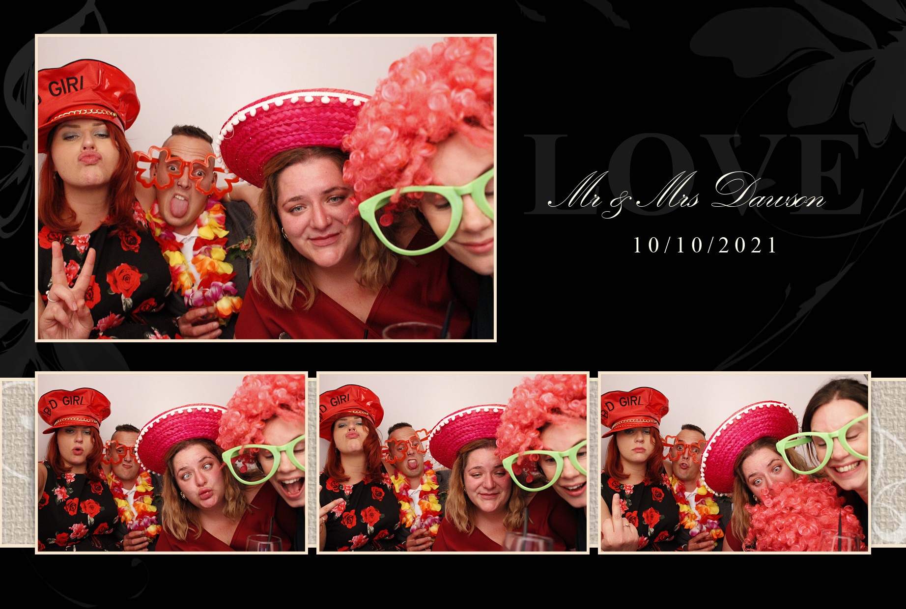 Lily and Rob's Wedding | View more photos from the event at gallery.myphotoboothexperience.co.uk/u/MyPhotoBoothExperienceLtd/Lily-and-Robs-Wedding