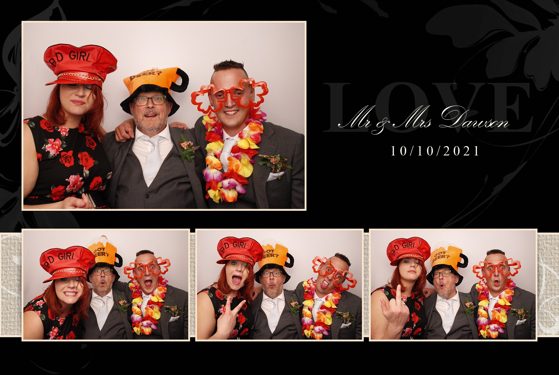 Lily and Rob's Wedding | View more photos from the event at gallery.myphotoboothexperience.co.uk/u/MyPhotoBoothExperienceLtd/Lily-and-Robs-Wedding