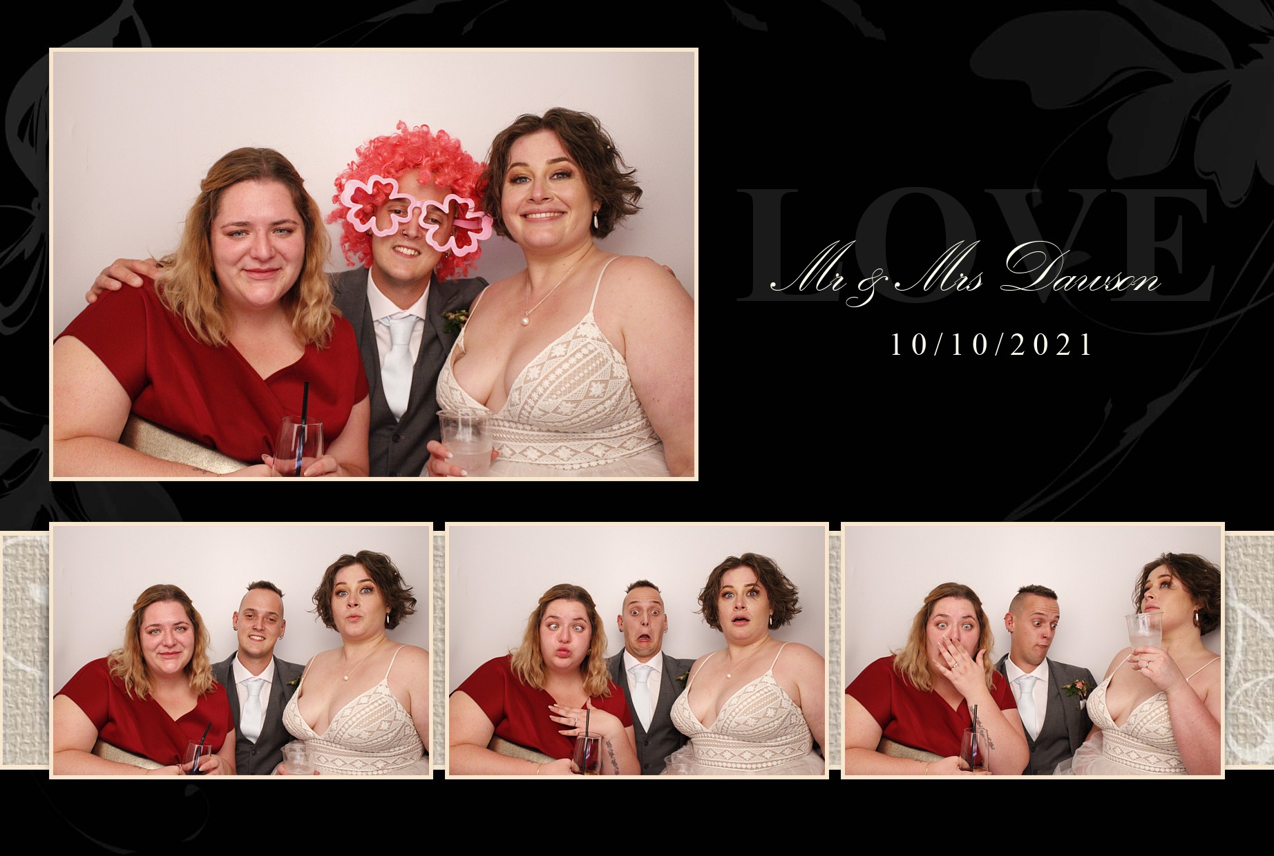 Lily and Rob's Wedding | View more photos from the event at gallery.myphotoboothexperience.co.uk/u/MyPhotoBoothExperienceLtd/Lily-and-Robs-Wedding