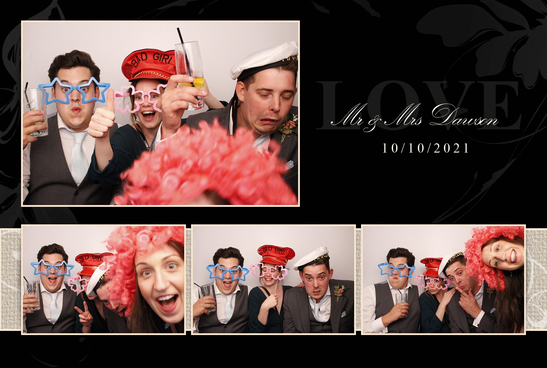 Lily and Rob's Wedding | View more photos from the event at gallery.myphotoboothexperience.co.uk/u/MyPhotoBoothExperienceLtd/Lily-and-Robs-Wedding