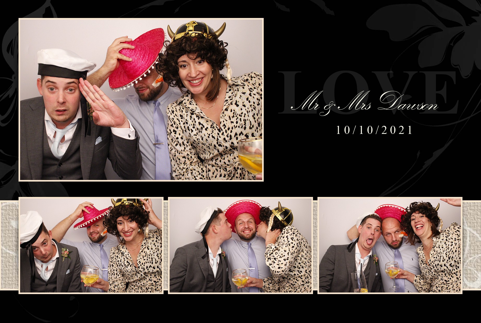 Lily and Rob's Wedding | View more photos from the event at gallery.myphotoboothexperience.co.uk/u/MyPhotoBoothExperienceLtd/Lily-and-Robs-Wedding