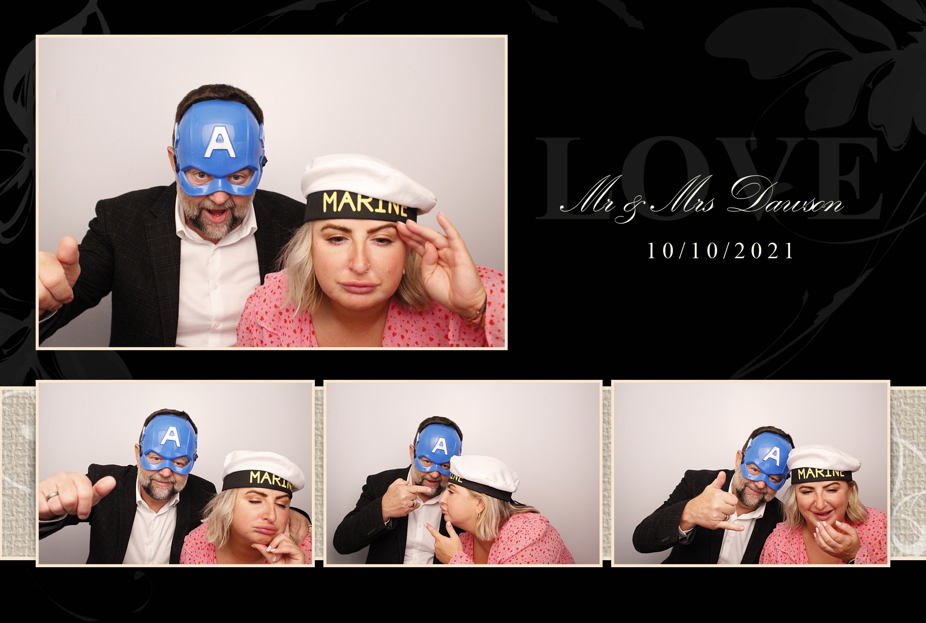 Lily and Rob's Wedding | View more photos from the event at gallery.myphotoboothexperience.co.uk/u/MyPhotoBoothExperienceLtd/Lily-and-Robs-Wedding