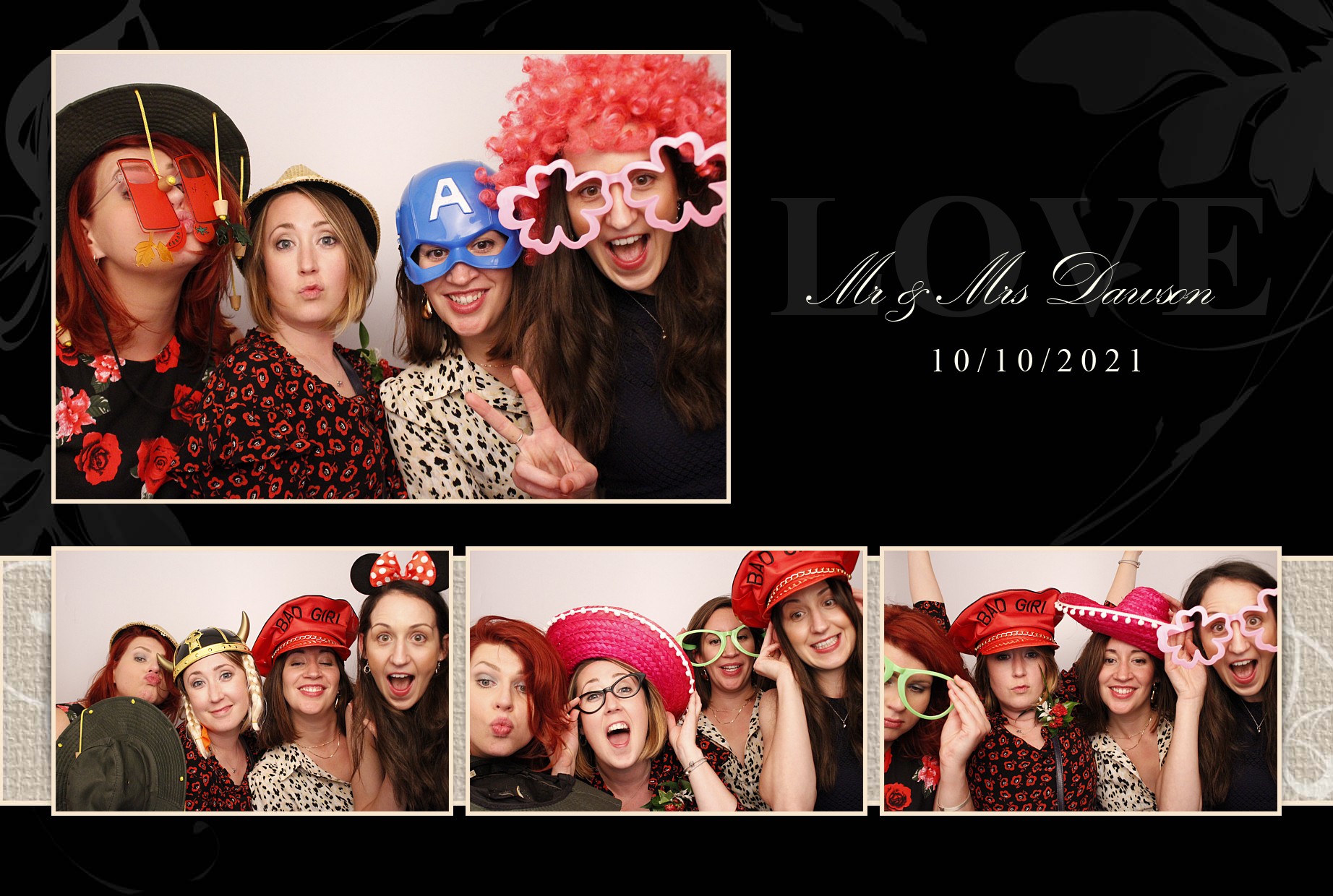 Lily and Rob's Wedding | View more photos from the event at gallery.myphotoboothexperience.co.uk/u/MyPhotoBoothExperienceLtd/Lily-and-Robs-Wedding
