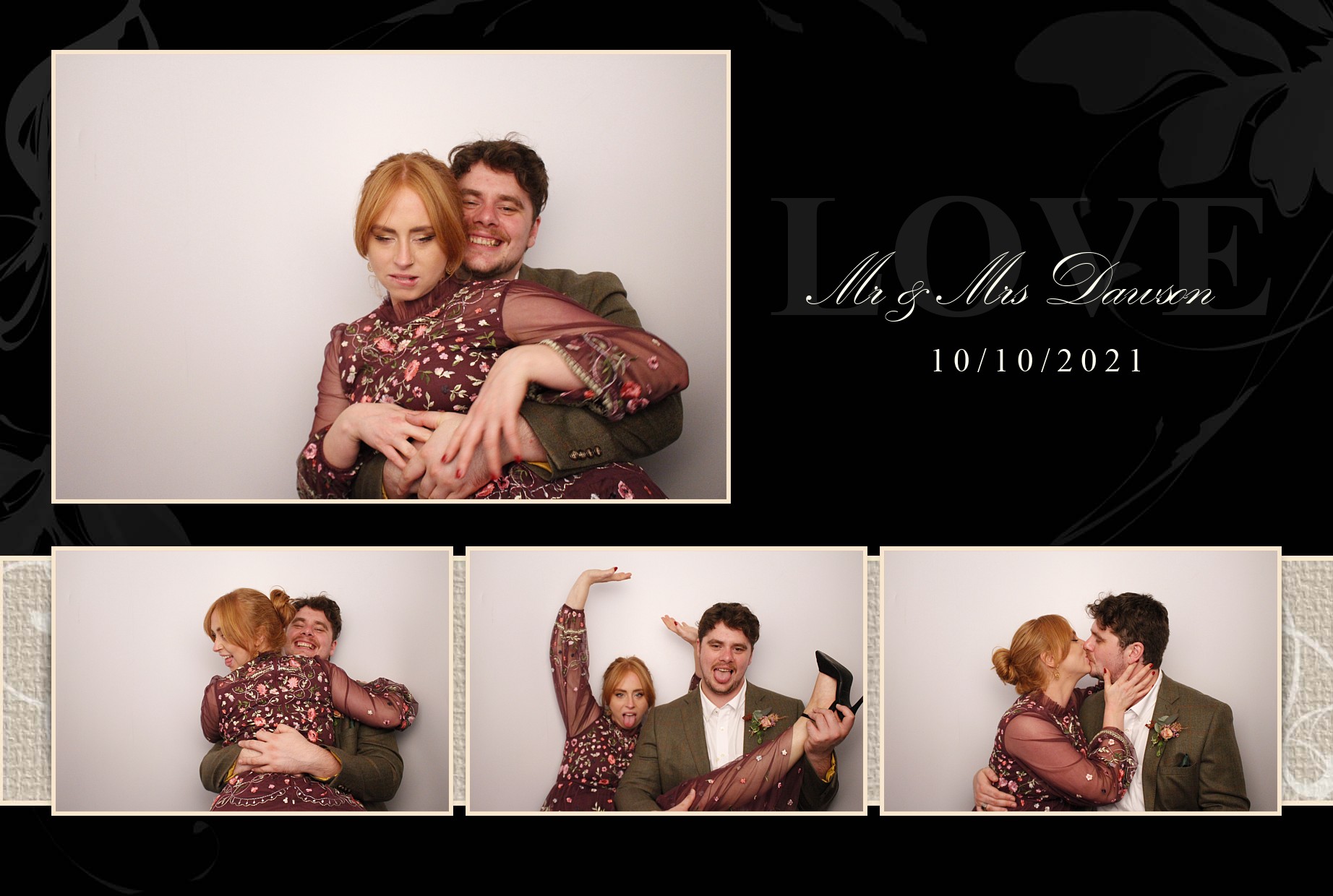 Lily and Rob's Wedding | View more photos from the event at gallery.myphotoboothexperience.co.uk/u/MyPhotoBoothExperienceLtd/Lily-and-Robs-Wedding