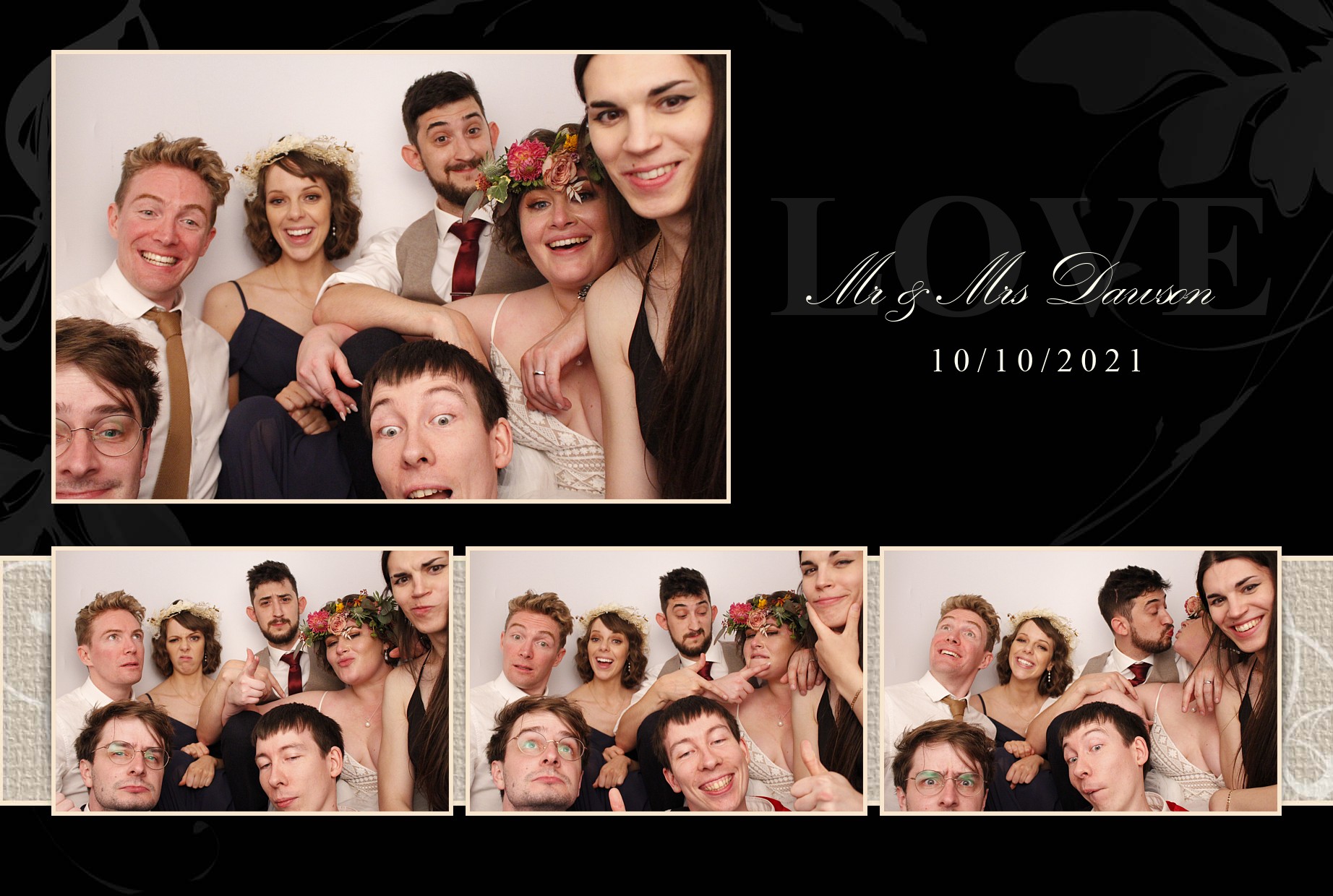 Lily and Rob's Wedding | View more photos from the event at gallery.myphotoboothexperience.co.uk/u/MyPhotoBoothExperienceLtd/Lily-and-Robs-Wedding