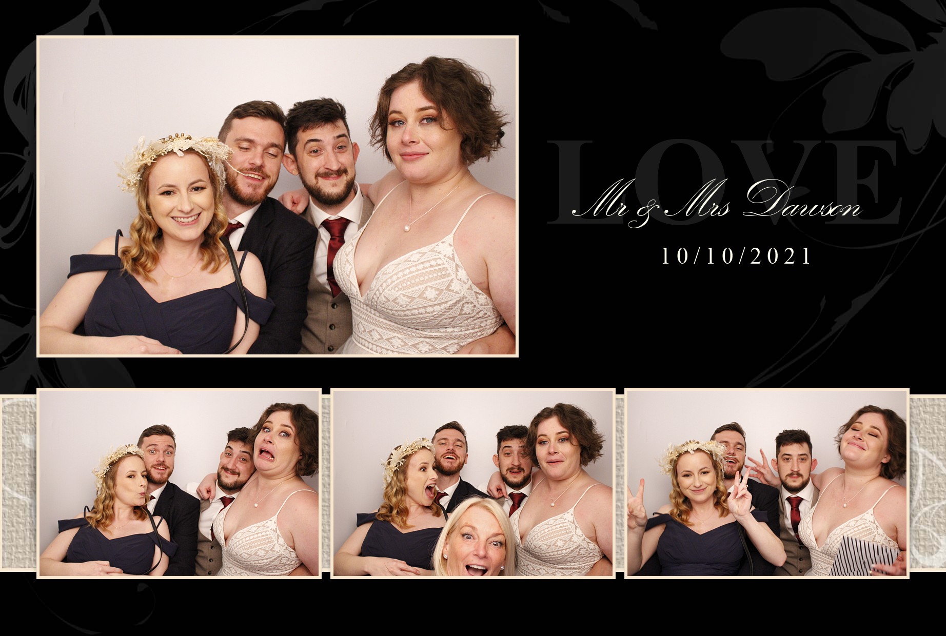 Lily and Rob's Wedding | View more photos from the event at gallery.myphotoboothexperience.co.uk/u/MyPhotoBoothExperienceLtd/Lily-and-Robs-Wedding