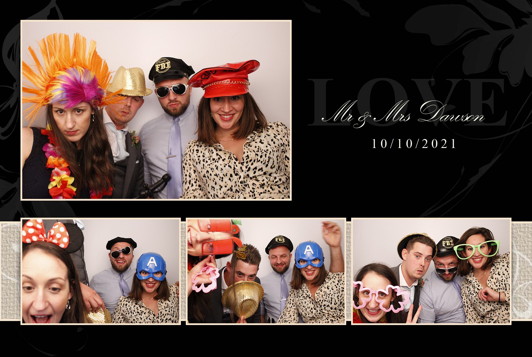 Lily and Rob's Wedding | View more photos from the event at gallery.myphotoboothexperience.co.uk/u/MyPhotoBoothExperienceLtd/Lily-and-Robs-Wedding