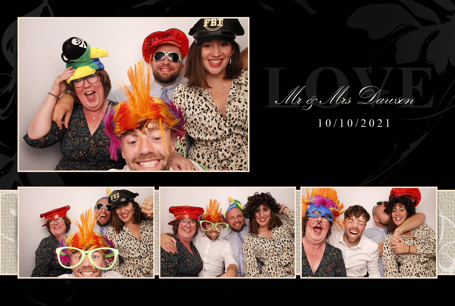 Lily and Rob's Wedding | View more photos from the event at gallery.myphotoboothexperience.co.uk/u/MyPhotoBoothExperienceLtd/Lily-and-Robs-Wedding