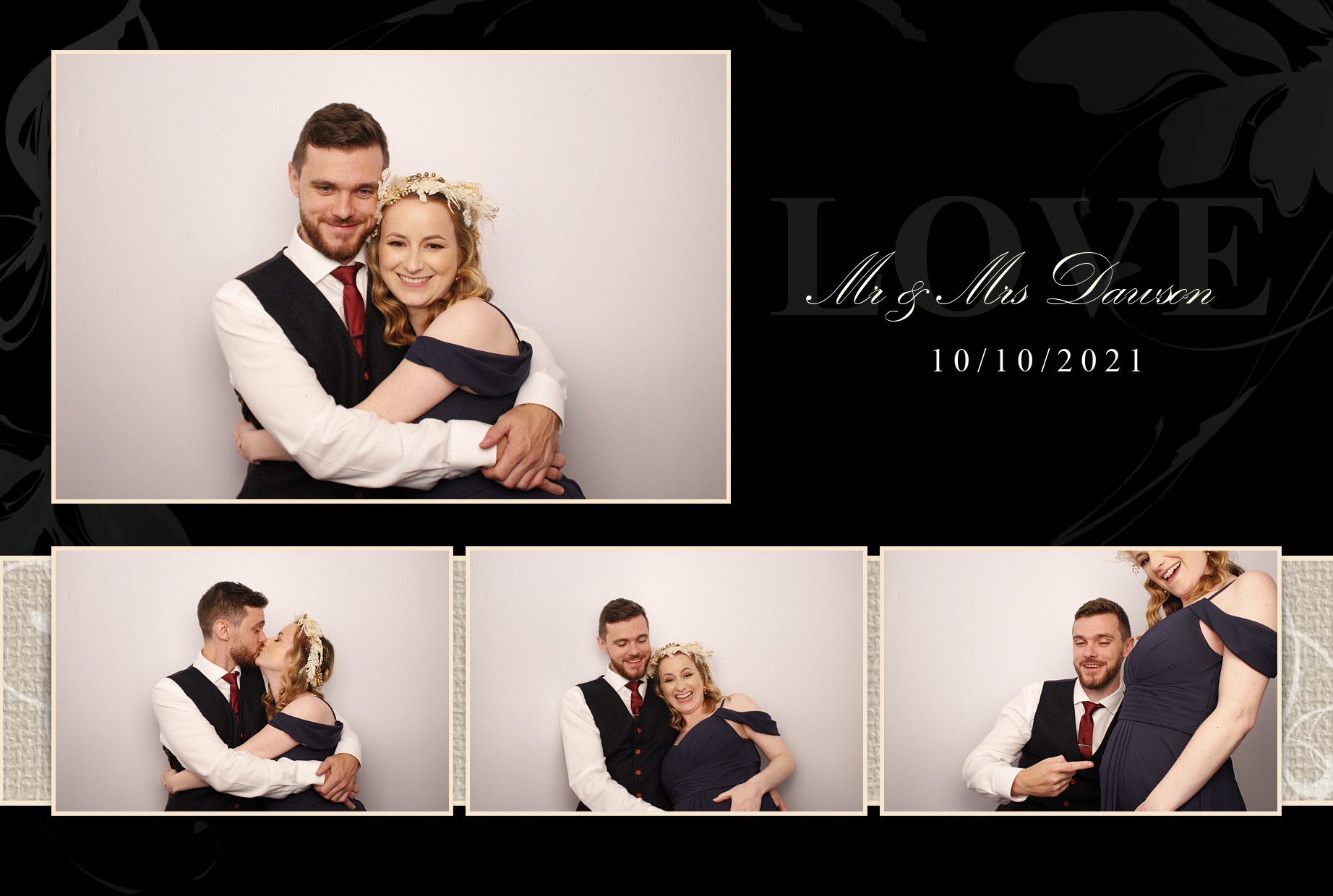 Lily and Rob's Wedding | View more photos from the event at gallery.myphotoboothexperience.co.uk/u/MyPhotoBoothExperienceLtd/Lily-and-Robs-Wedding