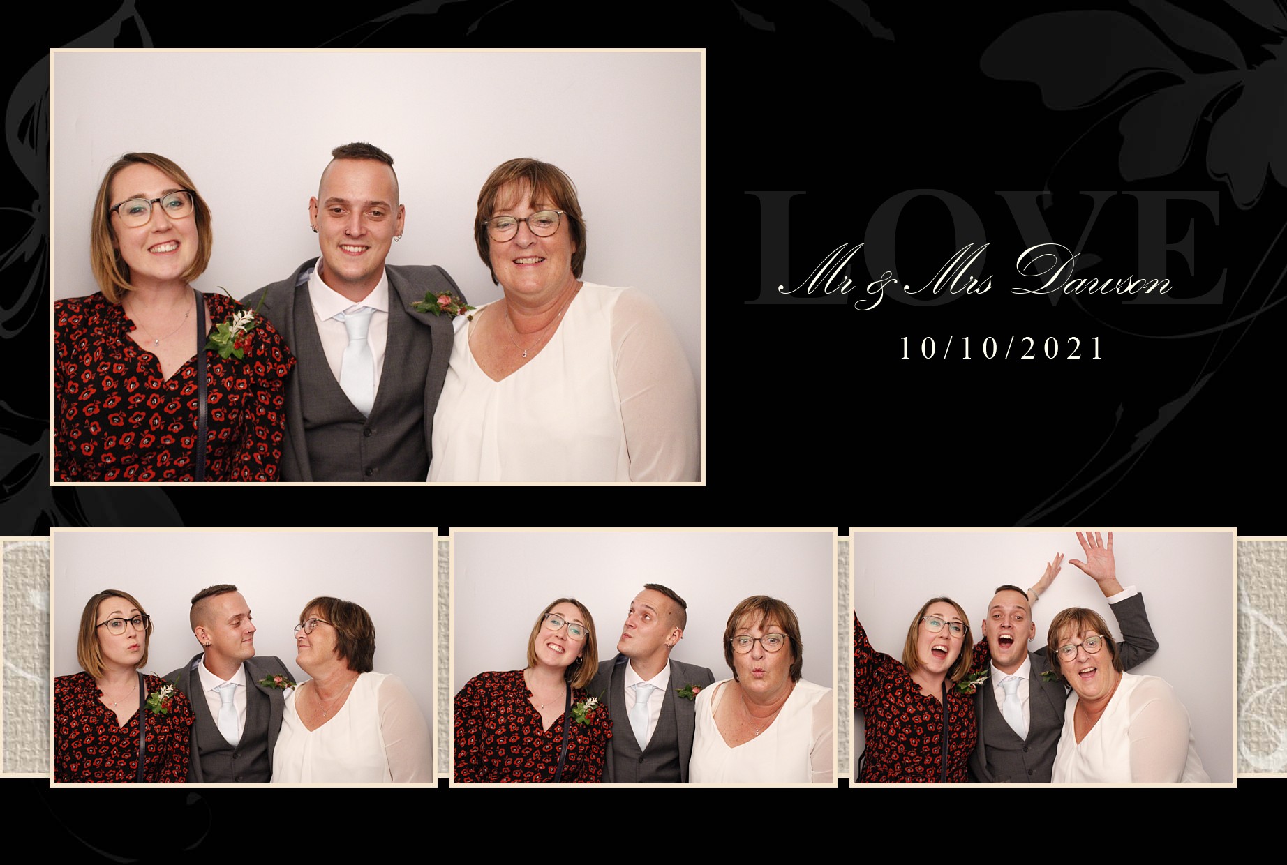 Lily and Rob's Wedding | View more photos from the event at gallery.myphotoboothexperience.co.uk/u/MyPhotoBoothExperienceLtd/Lily-and-Robs-Wedding