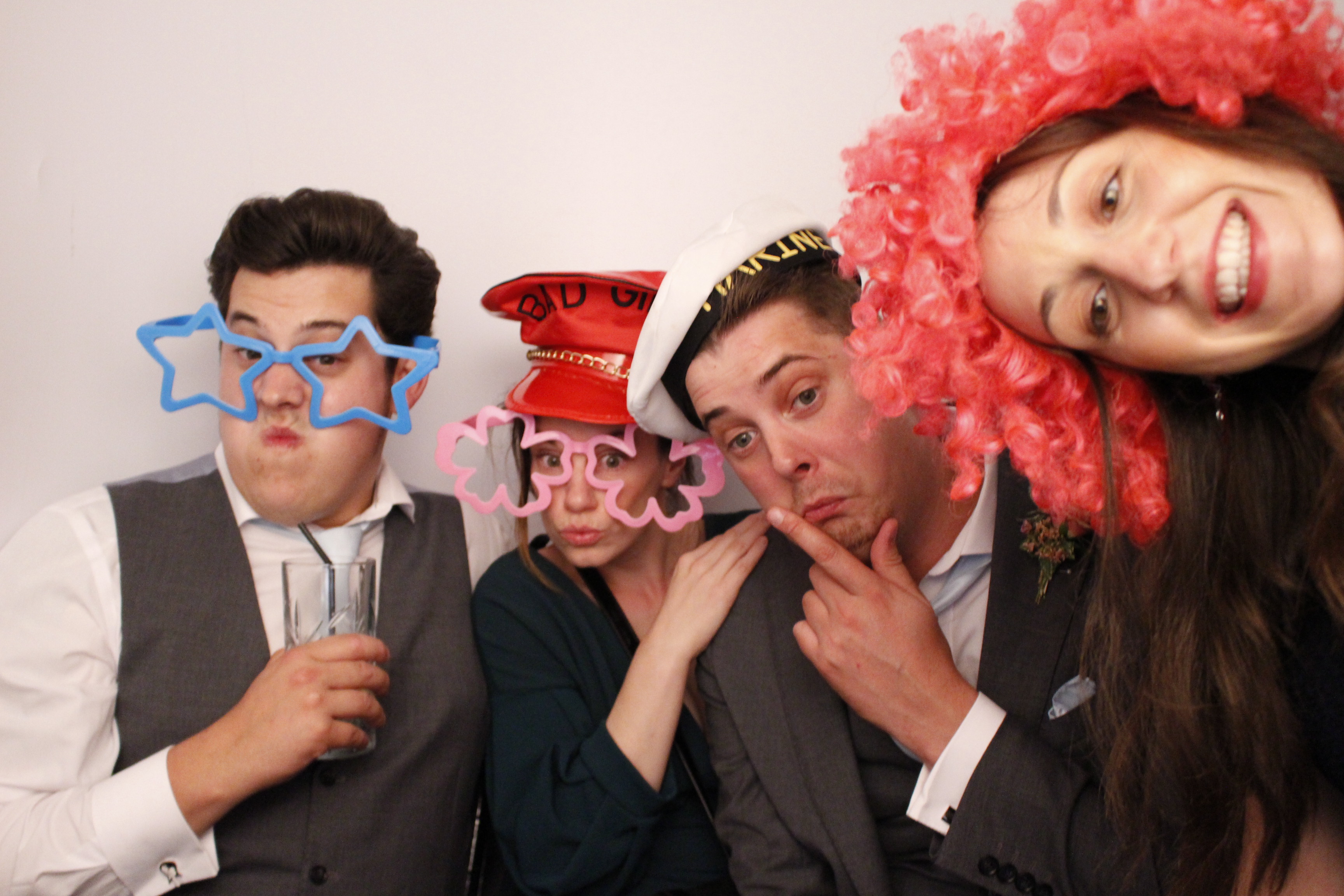 Lily and Rob's Wedding | View more photos from the event at gallery.myphotoboothexperience.co.uk/u/MyPhotoBoothExperienceLtd/Lily-and-Robs-Wedding