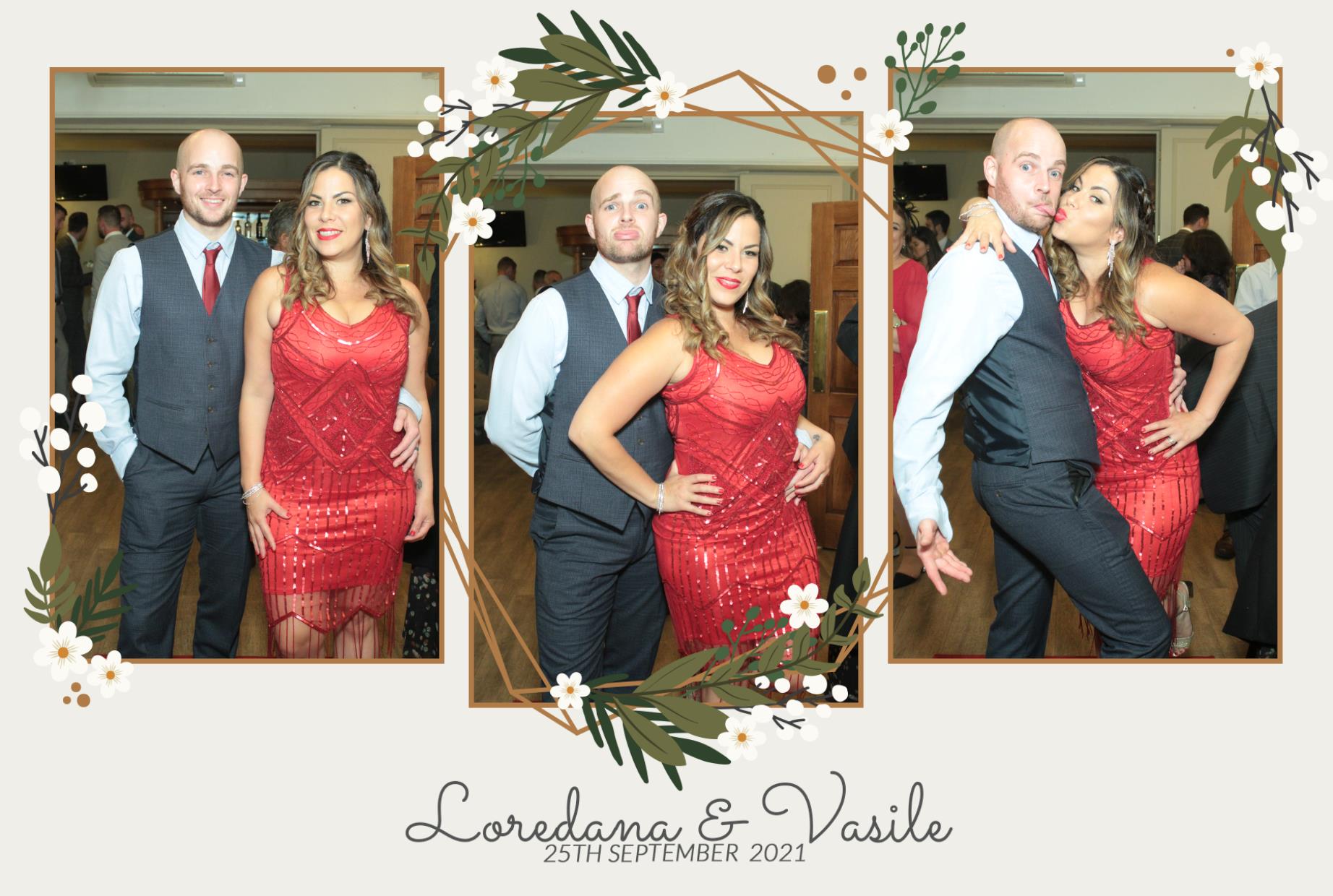 Loredana and Vasile's Wedding | View more photos from the event at gallery.myphotoboothexperience.co.uk/u/MyPhotoBoothExperienceLtd/Loredana-and-Vasiles-Wedding