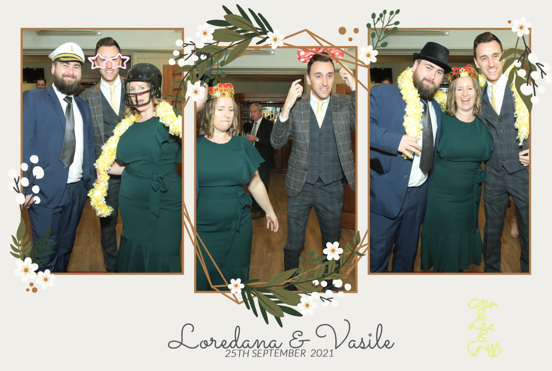 Loredana and Vasile's Wedding | View more photos from the event at gallery.myphotoboothexperience.co.uk/u/MyPhotoBoothExperienceLtd/Loredana-and-Vasiles-Wedding