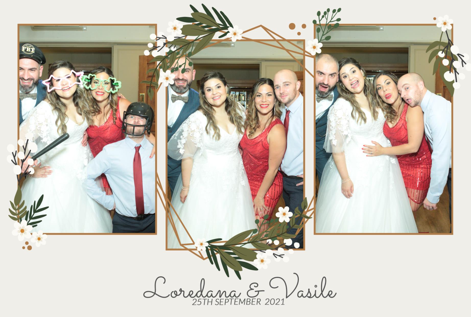 Loredana and Vasile's Wedding | View more photos from the event at gallery.myphotoboothexperience.co.uk/u/MyPhotoBoothExperienceLtd/Loredana-and-Vasiles-Wedding