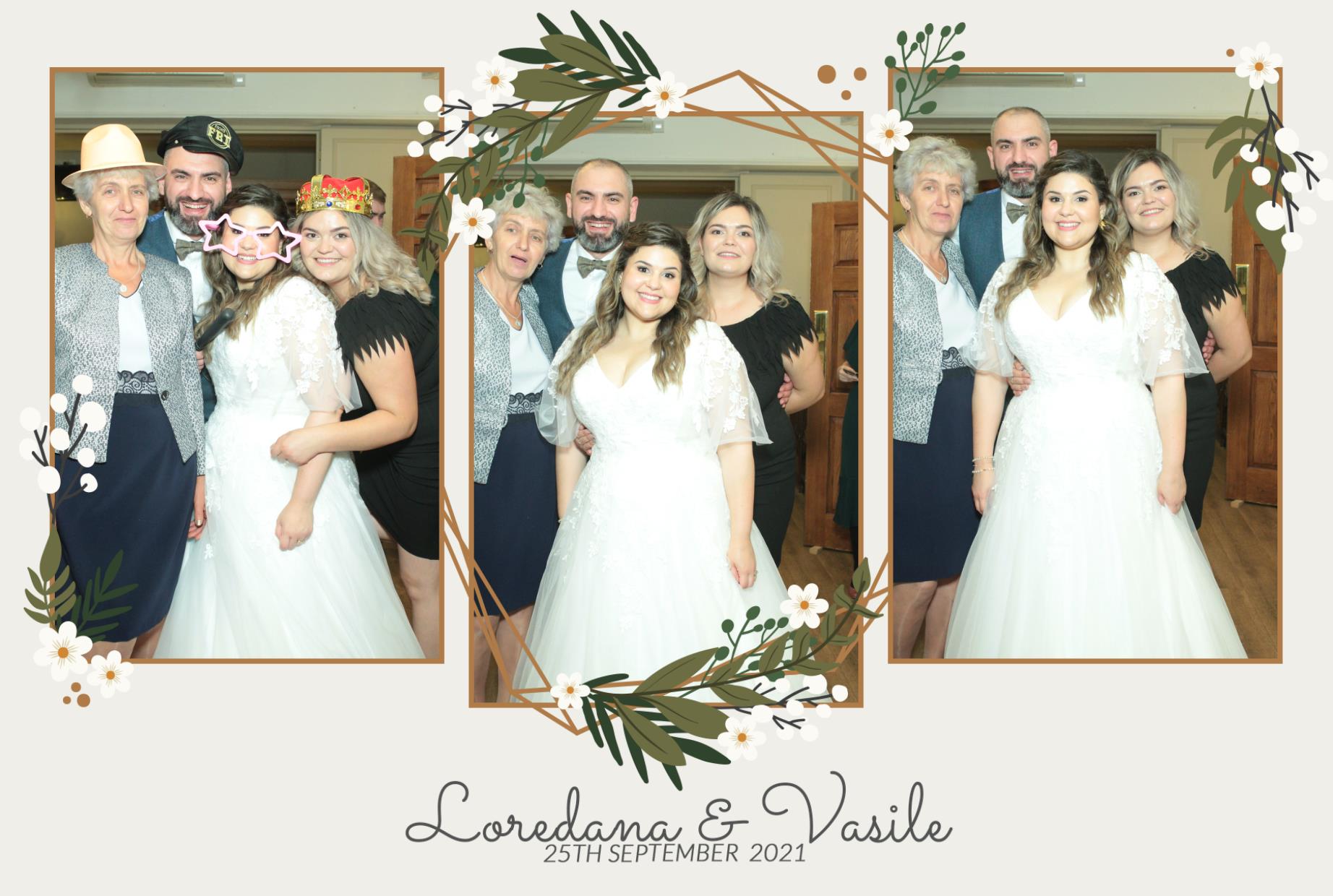 Loredana and Vasile's Wedding | View more photos from the event at gallery.myphotoboothexperience.co.uk/u/MyPhotoBoothExperienceLtd/Loredana-and-Vasiles-Wedding