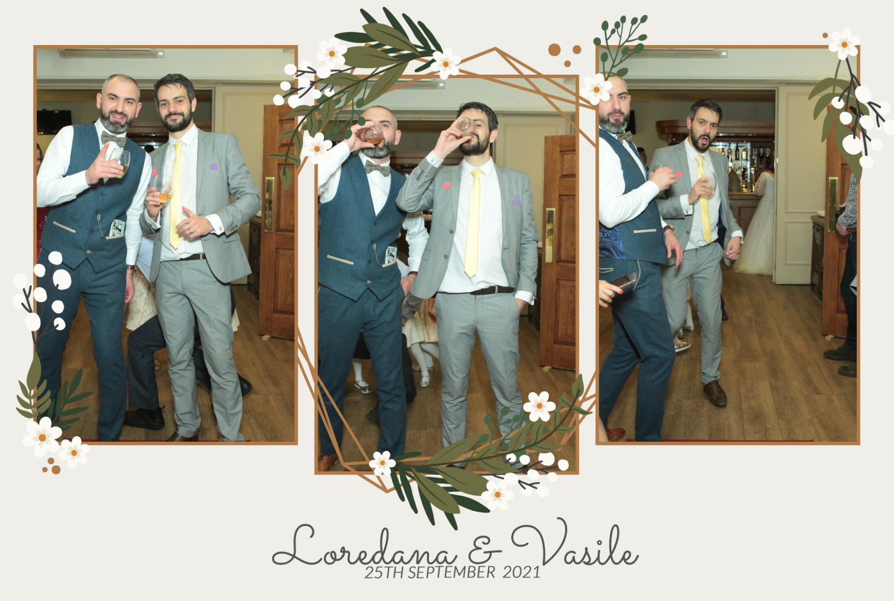 Loredana and Vasile's Wedding | View more photos from the event at gallery.myphotoboothexperience.co.uk/u/MyPhotoBoothExperienceLtd/Loredana-and-Vasiles-Wedding