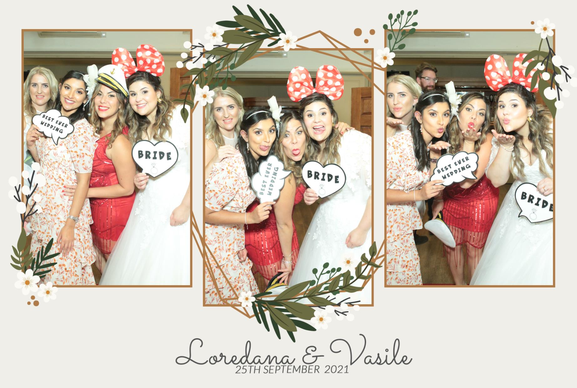 Loredana and Vasile's Wedding | View more photos from the event at gallery.myphotoboothexperience.co.uk/u/MyPhotoBoothExperienceLtd/Loredana-and-Vasiles-Wedding
